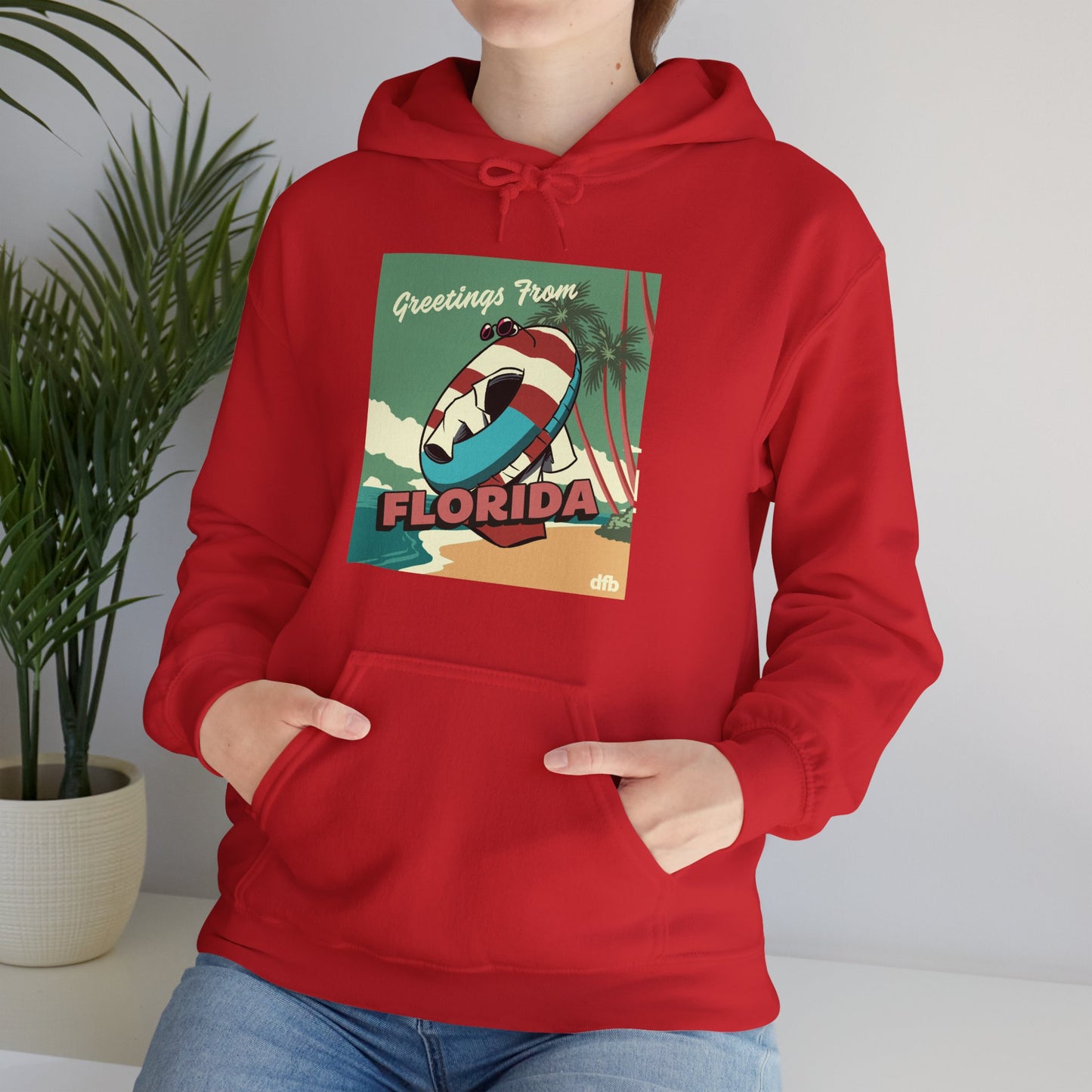 Monsters on Vacation - Adult Hoodie Sweatshirt