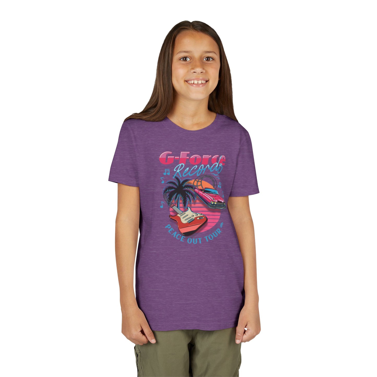 Peace Out Tour - Kid's Short Sleeve Tee Shirt