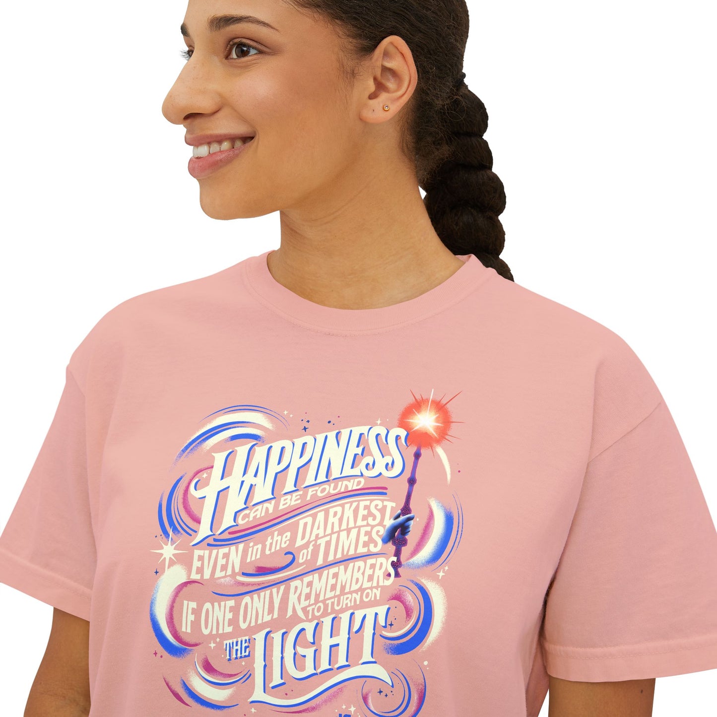 Dumbledore Quote - Women's Boxy Tee