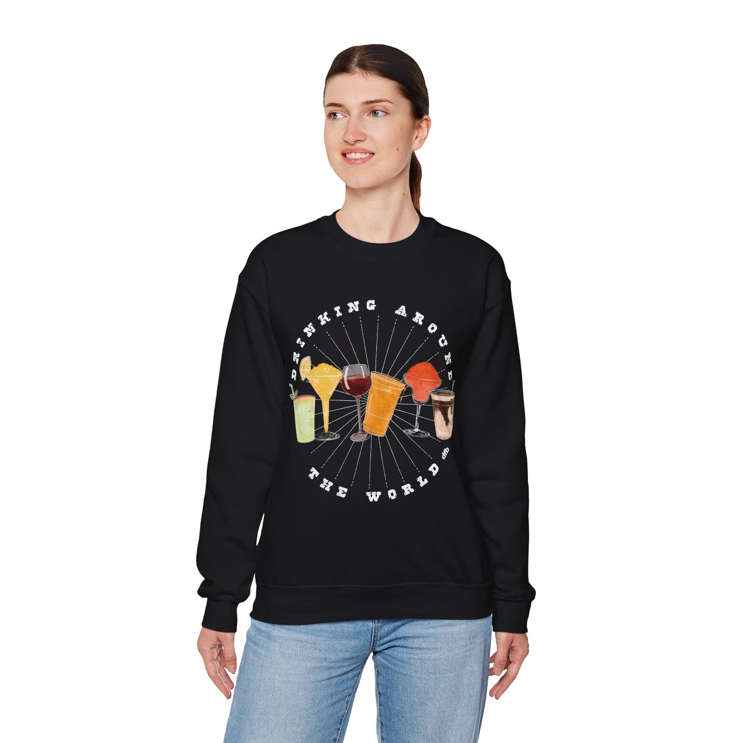 Drinking Around the World - Adult Sweatshirt