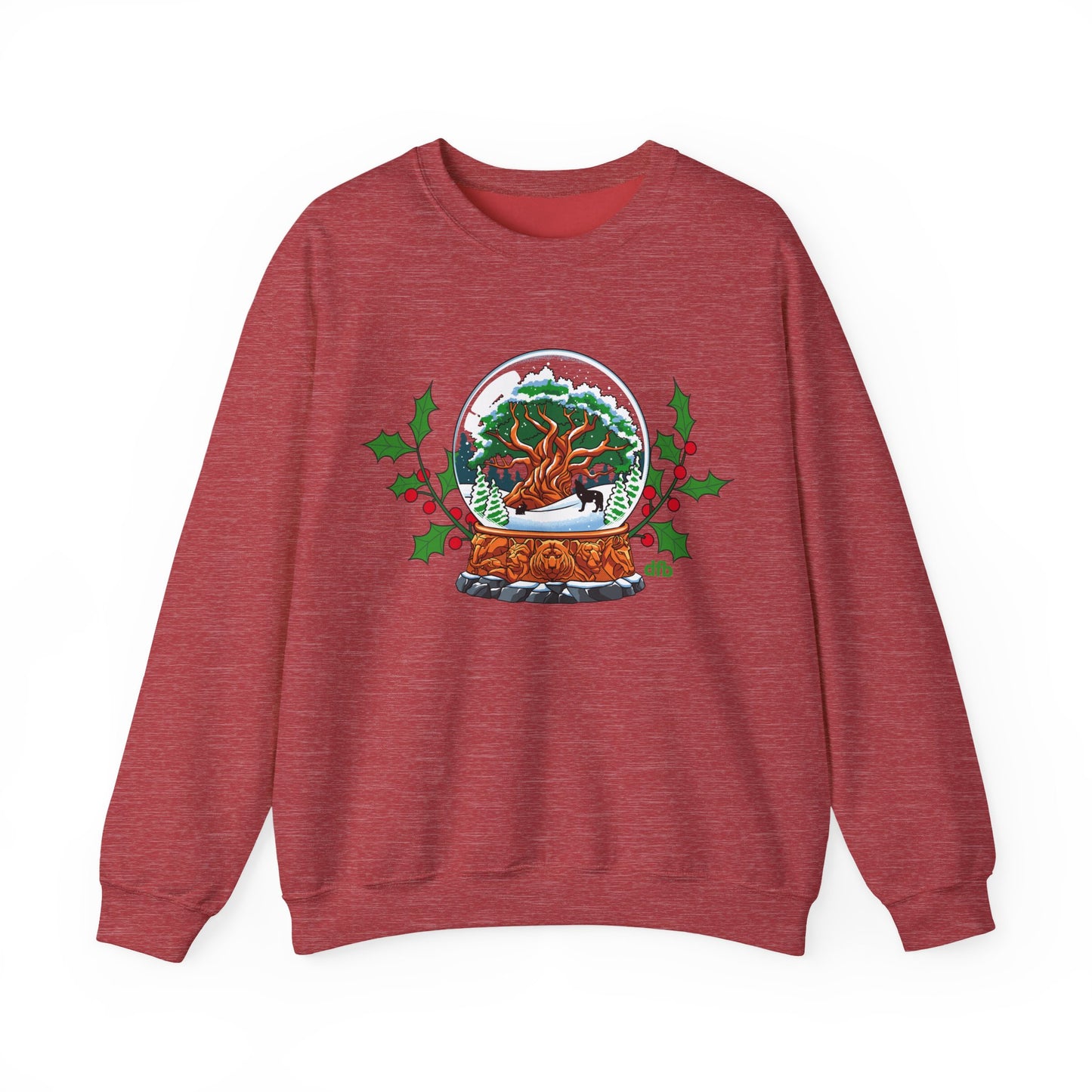 Animal Kingdom Snowglobes - Adult Crewneck Sweatshirt