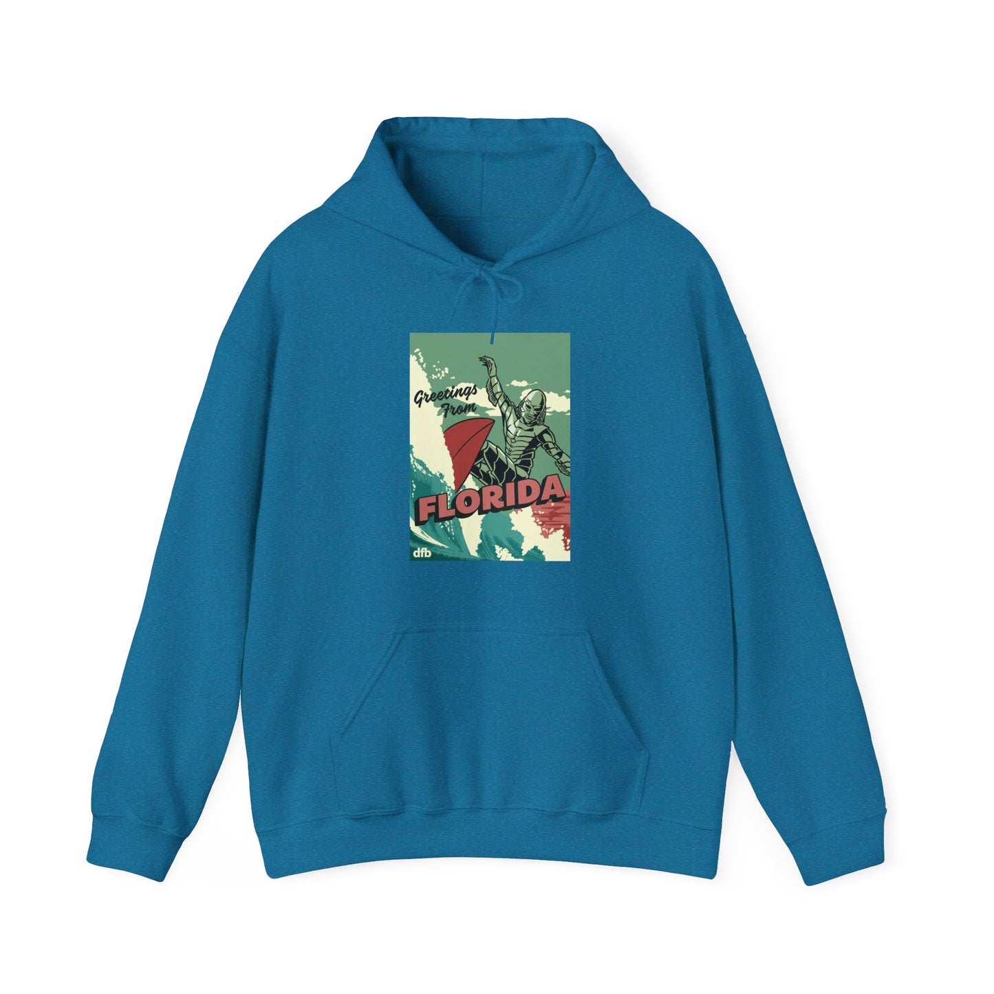 Monsters on Vacation - Adult Hoodie Sweatshirt