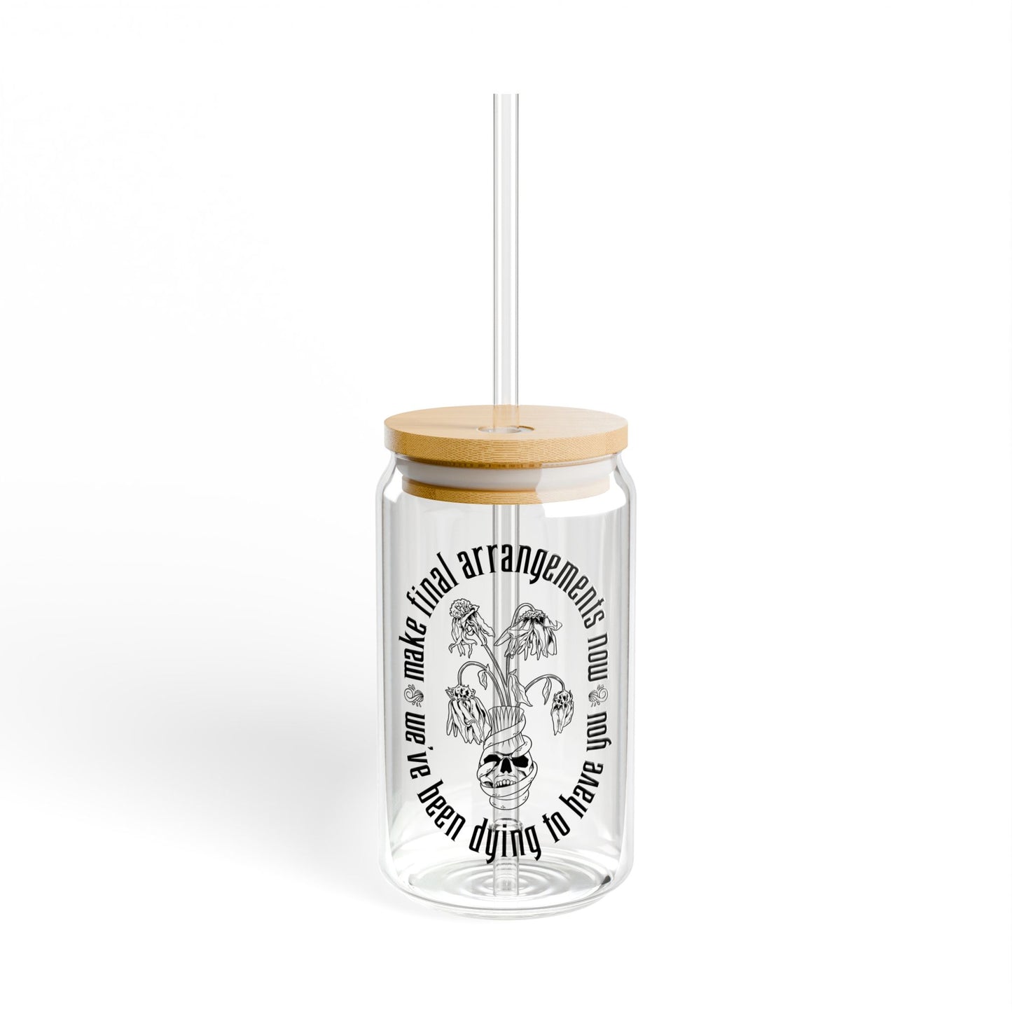 We've Been Dying to Have You - Haunted Mansion - Sipper Glass, 16oz