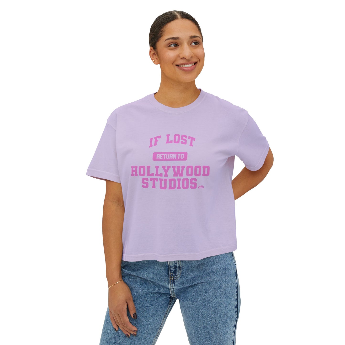 If Lost, Return to the Parks - Women's Boxy Tee