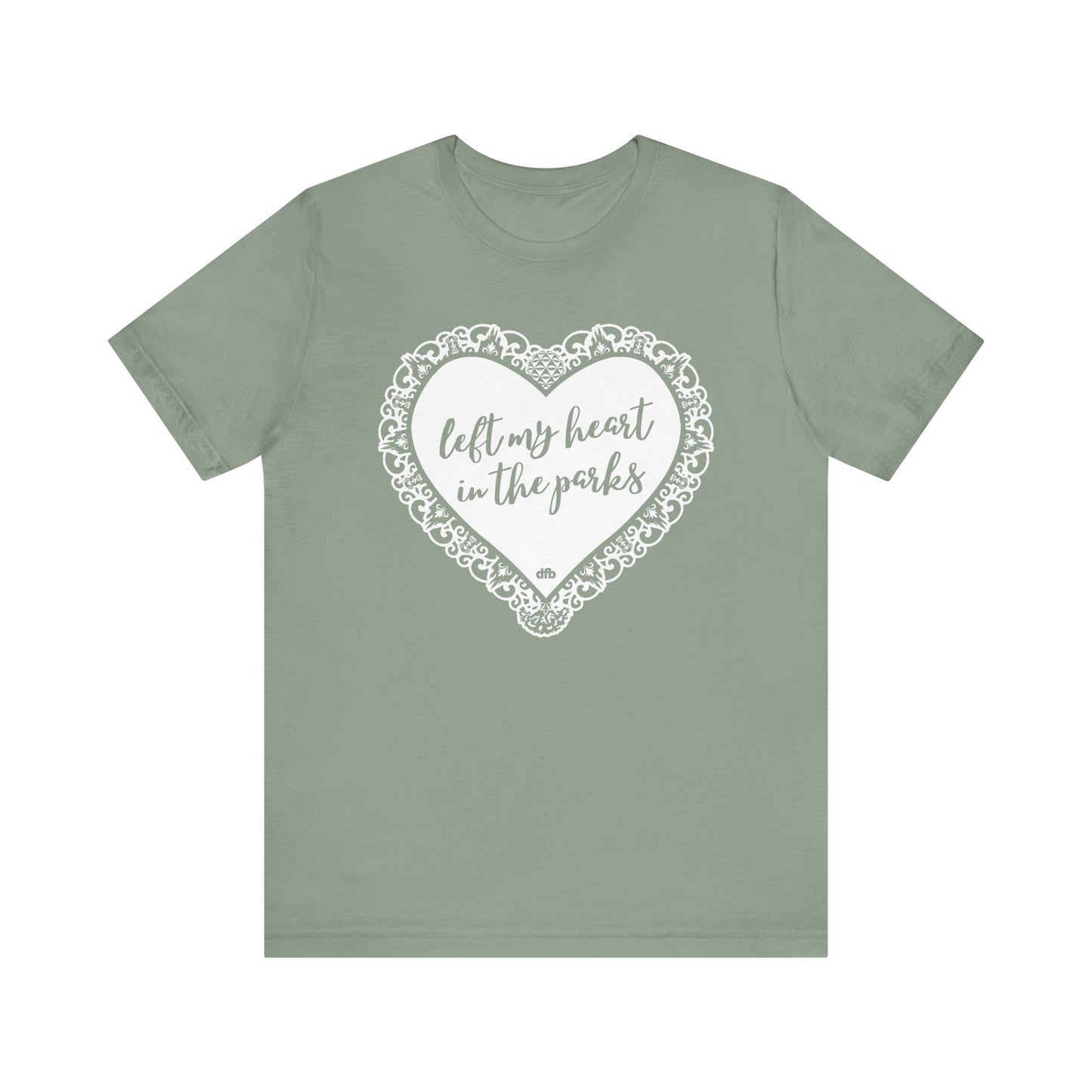 Left My Heart in the Parks - Adult Tee Shirt