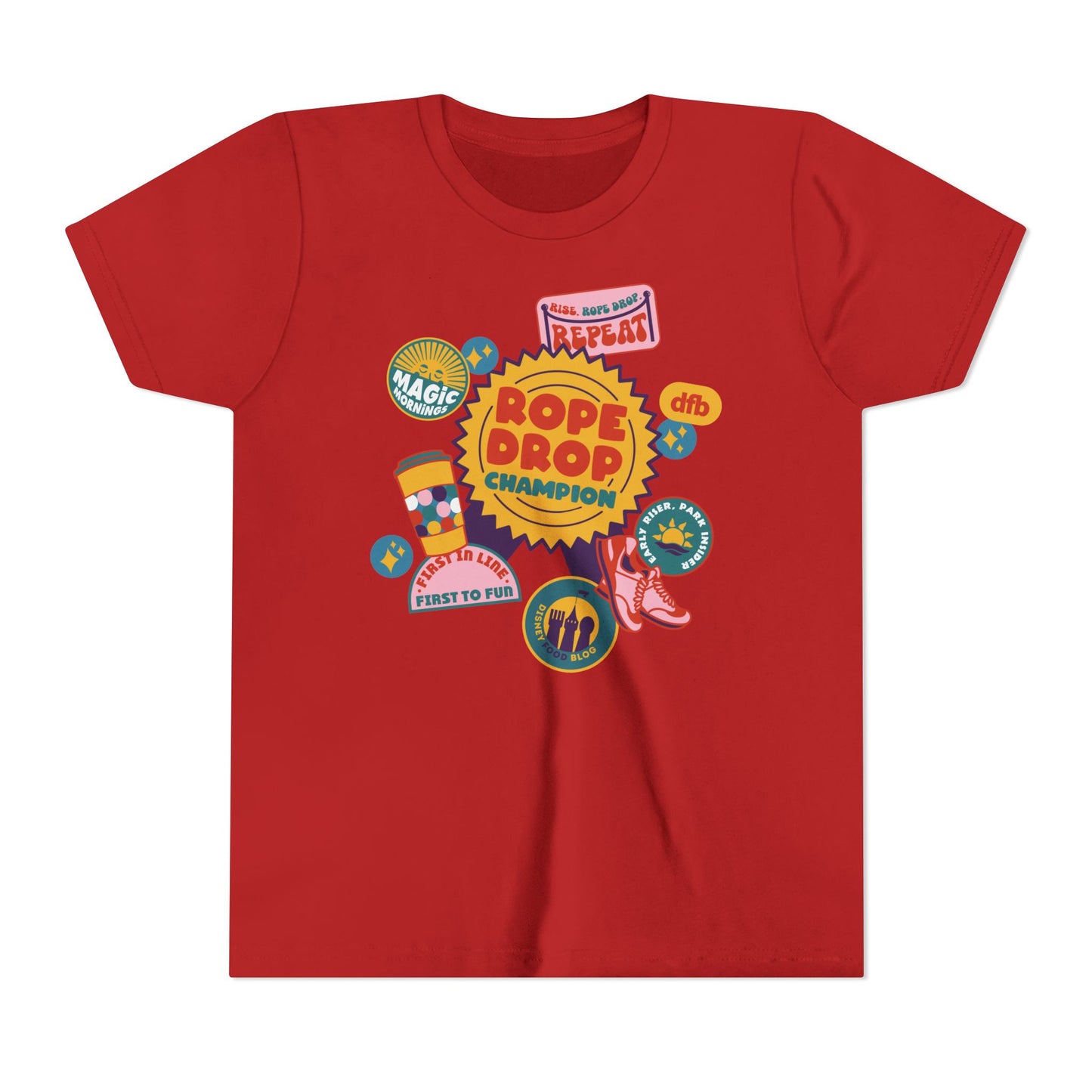 Rope Drop Champion - Kid's Short Sleeve Tee Shirt