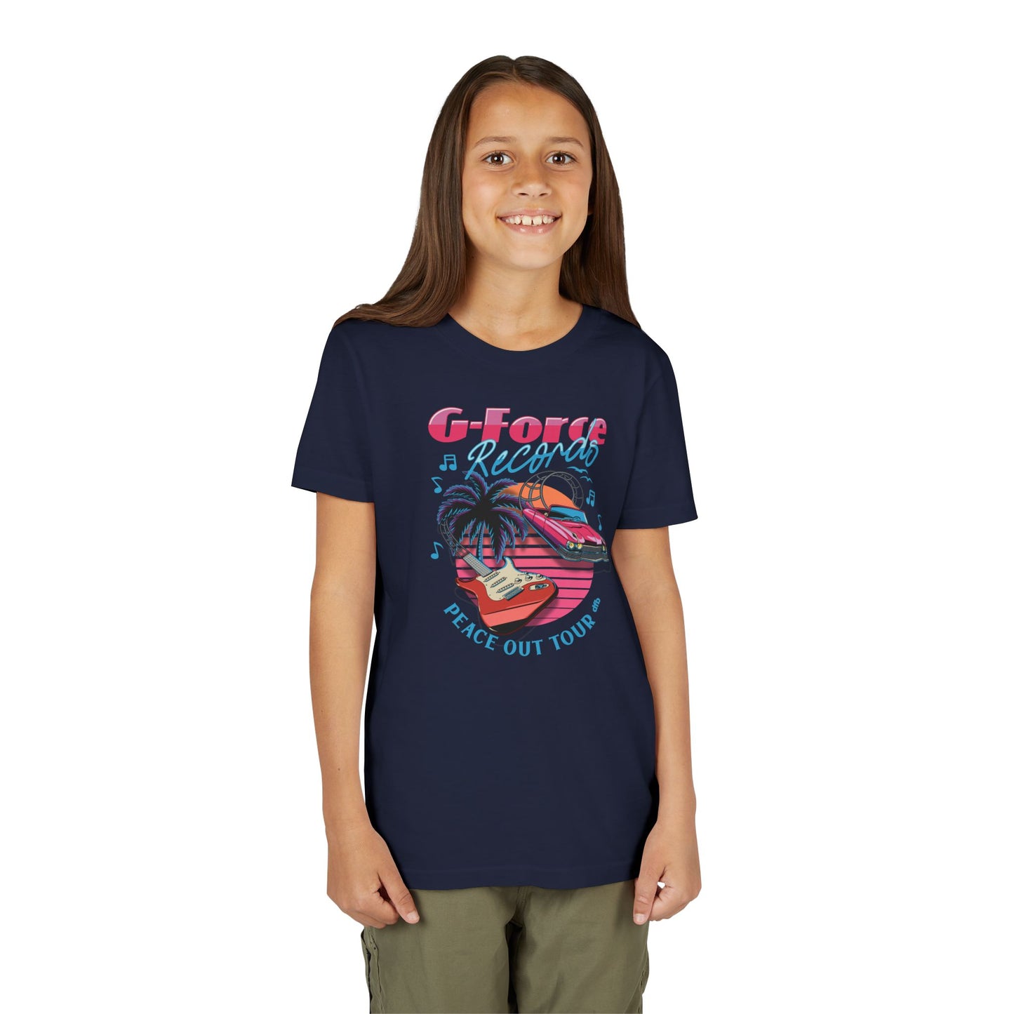 Peace Out Tour - Kid's Short Sleeve Tee Shirt