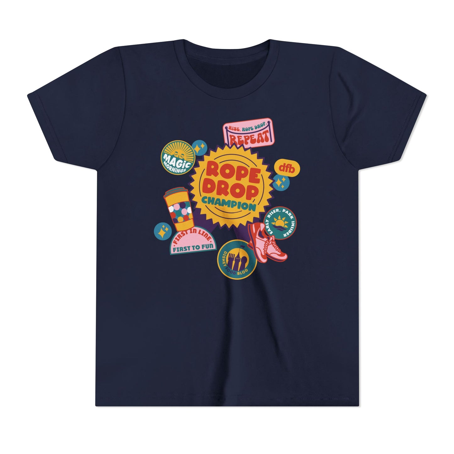 Rope Drop Champion - Kid's Short Sleeve Tee Shirt