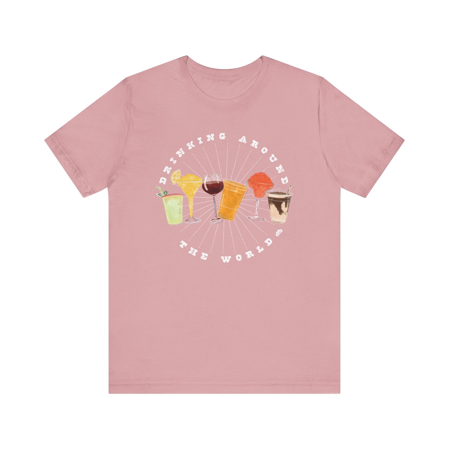 Drinking Around the World - Adult Tee Shirt