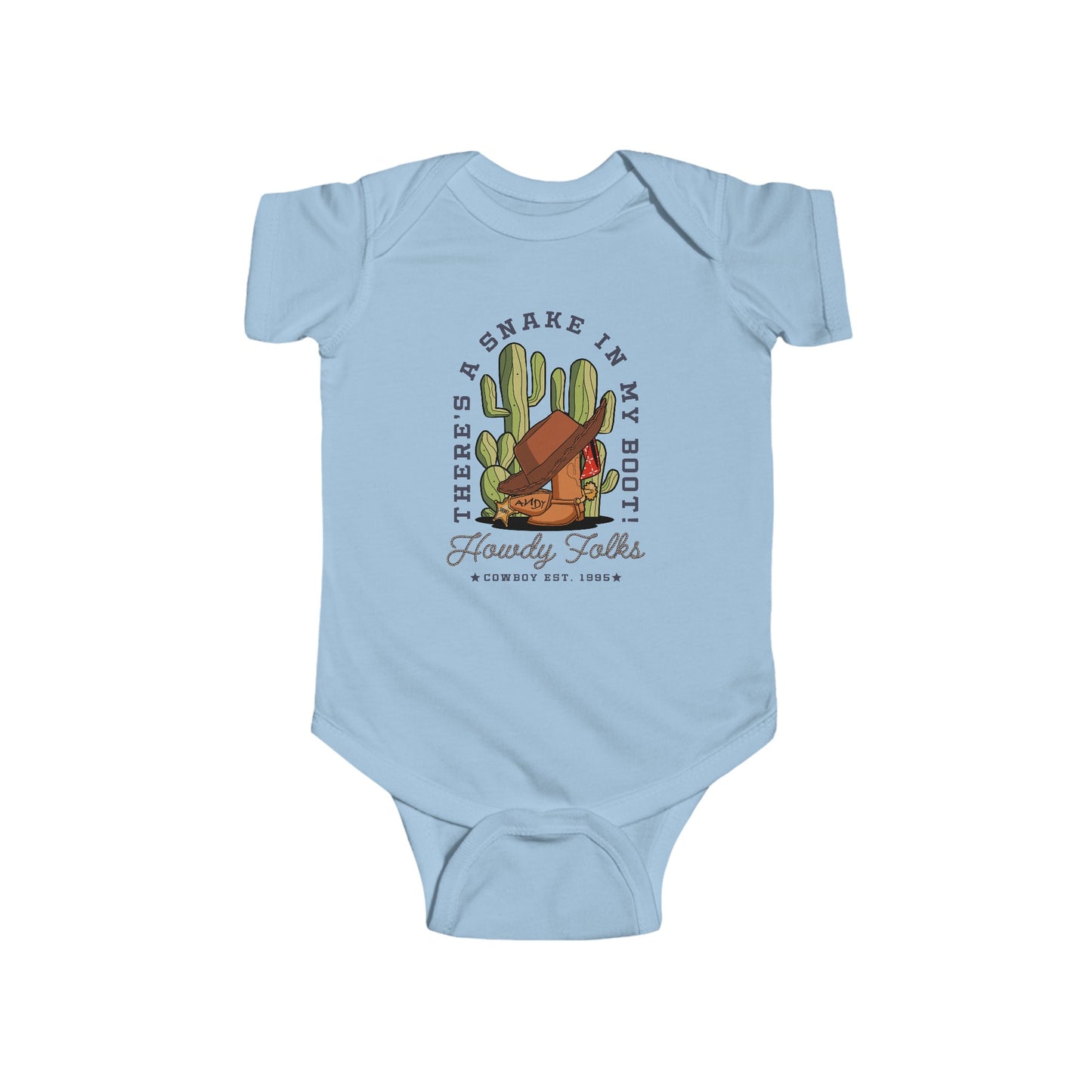 Howdy Folks - Baby Onesie