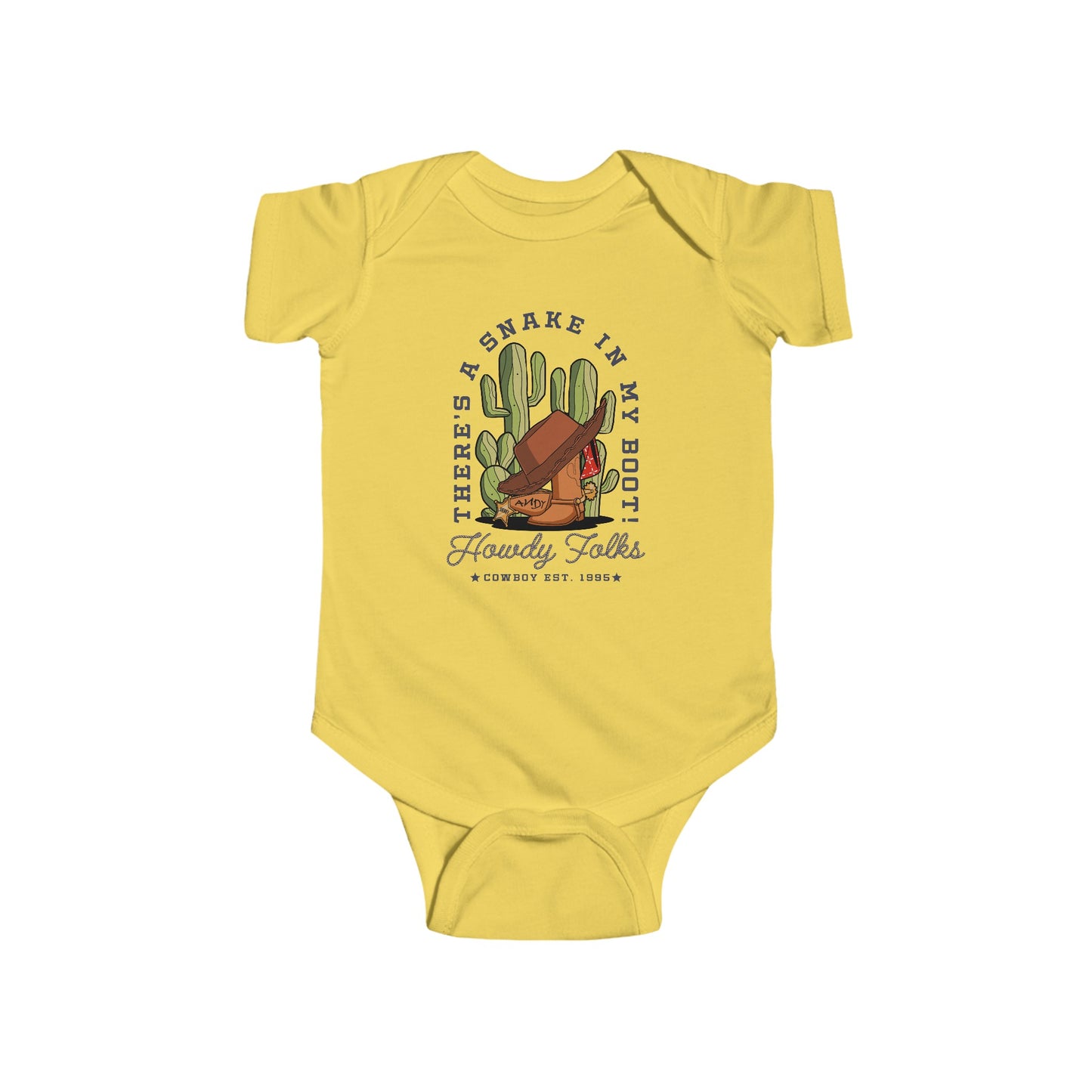 Howdy Folks - Baby Onesie
