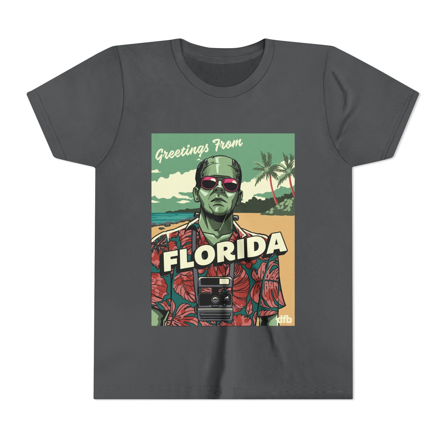 Monsters on Vacation - Kid's Tee Shirt