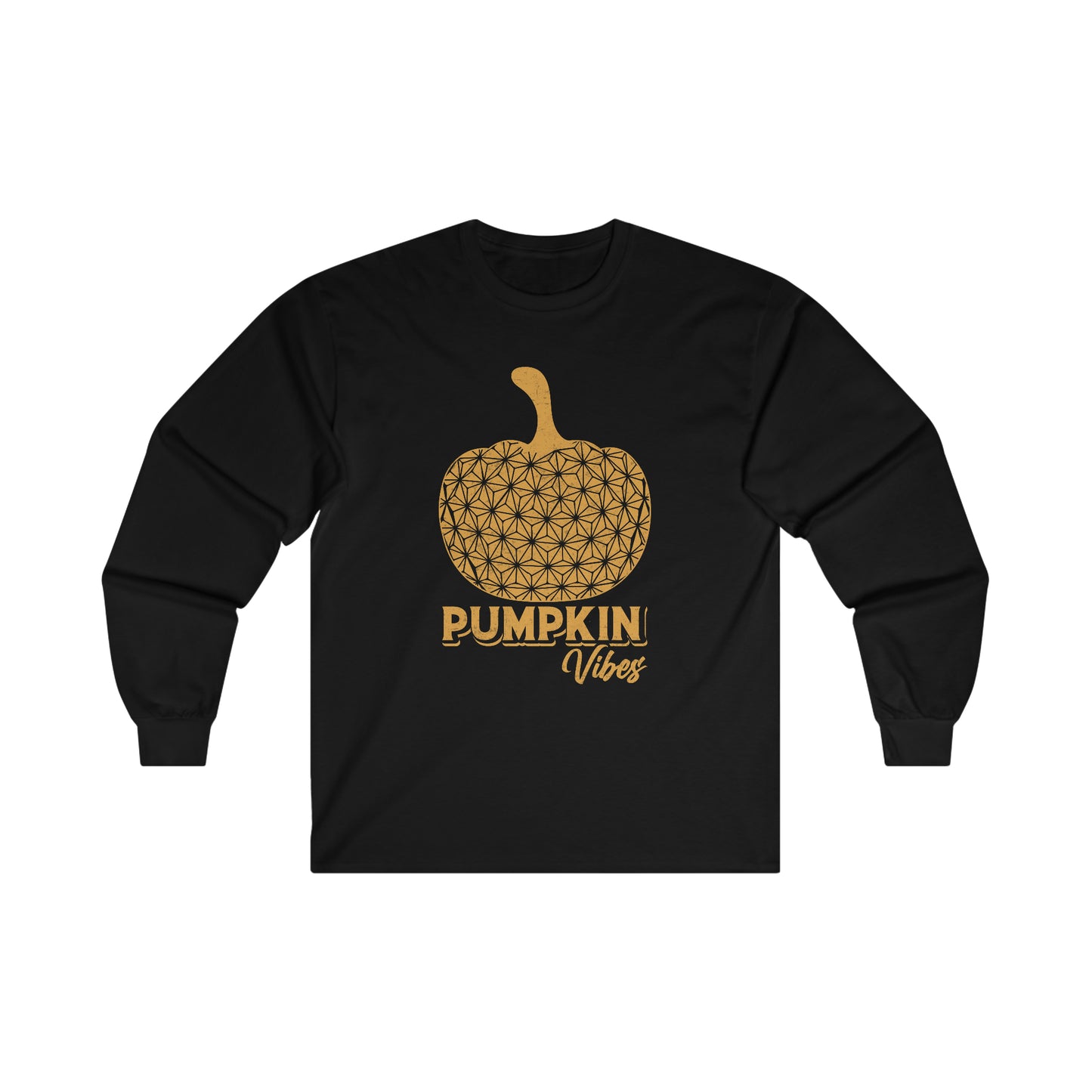 Pumpkin Vibes EPCOT Spaceship Earth Long Sleeve Shirt | Adult Unisex