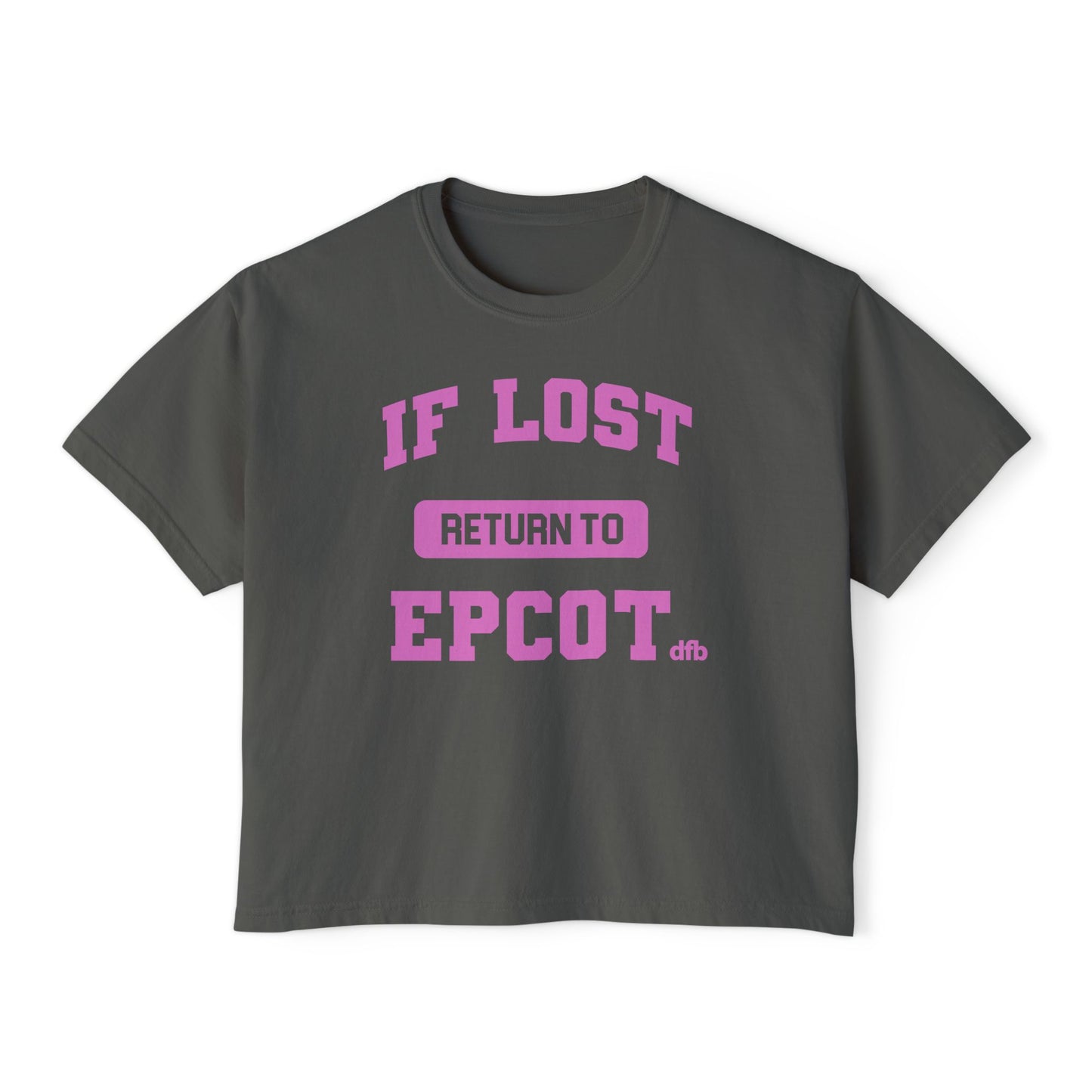 If Lost, Return to the Parks - Women's Boxy Tee