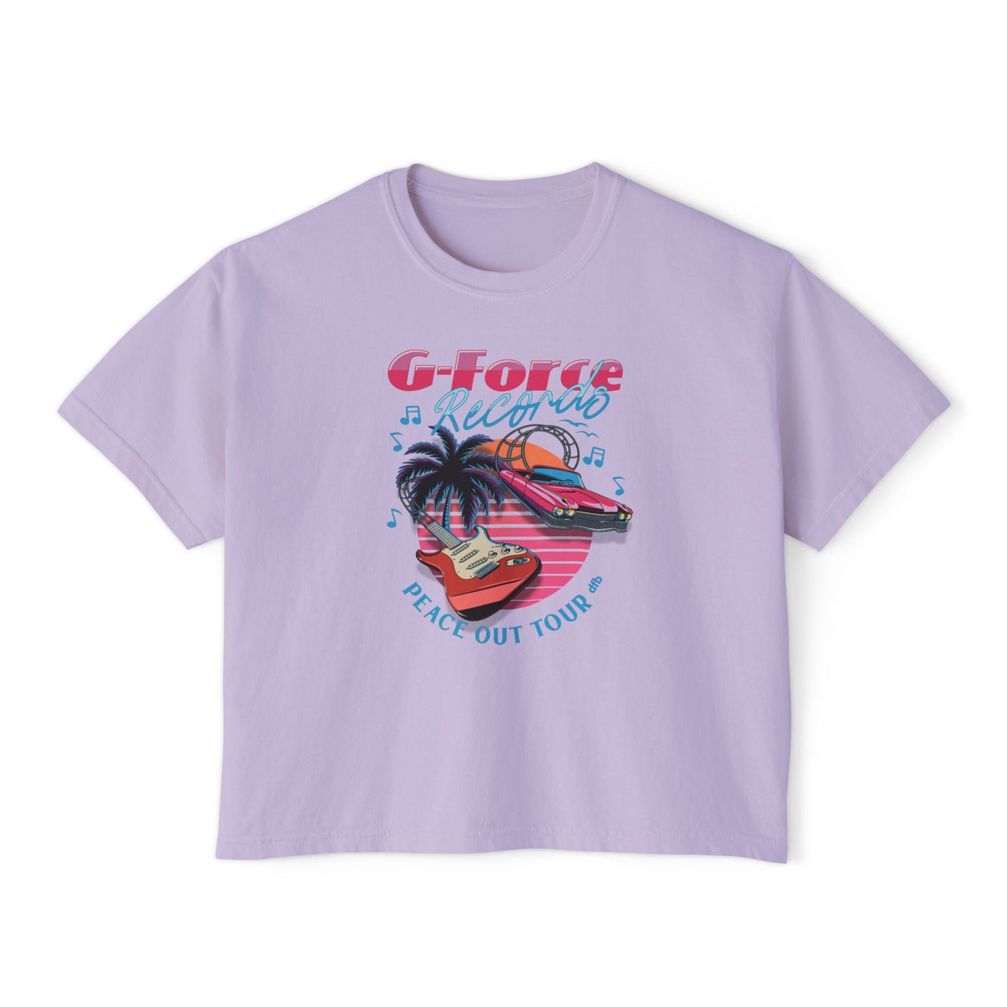 Peace Out Tour - Women's Boxy Tee