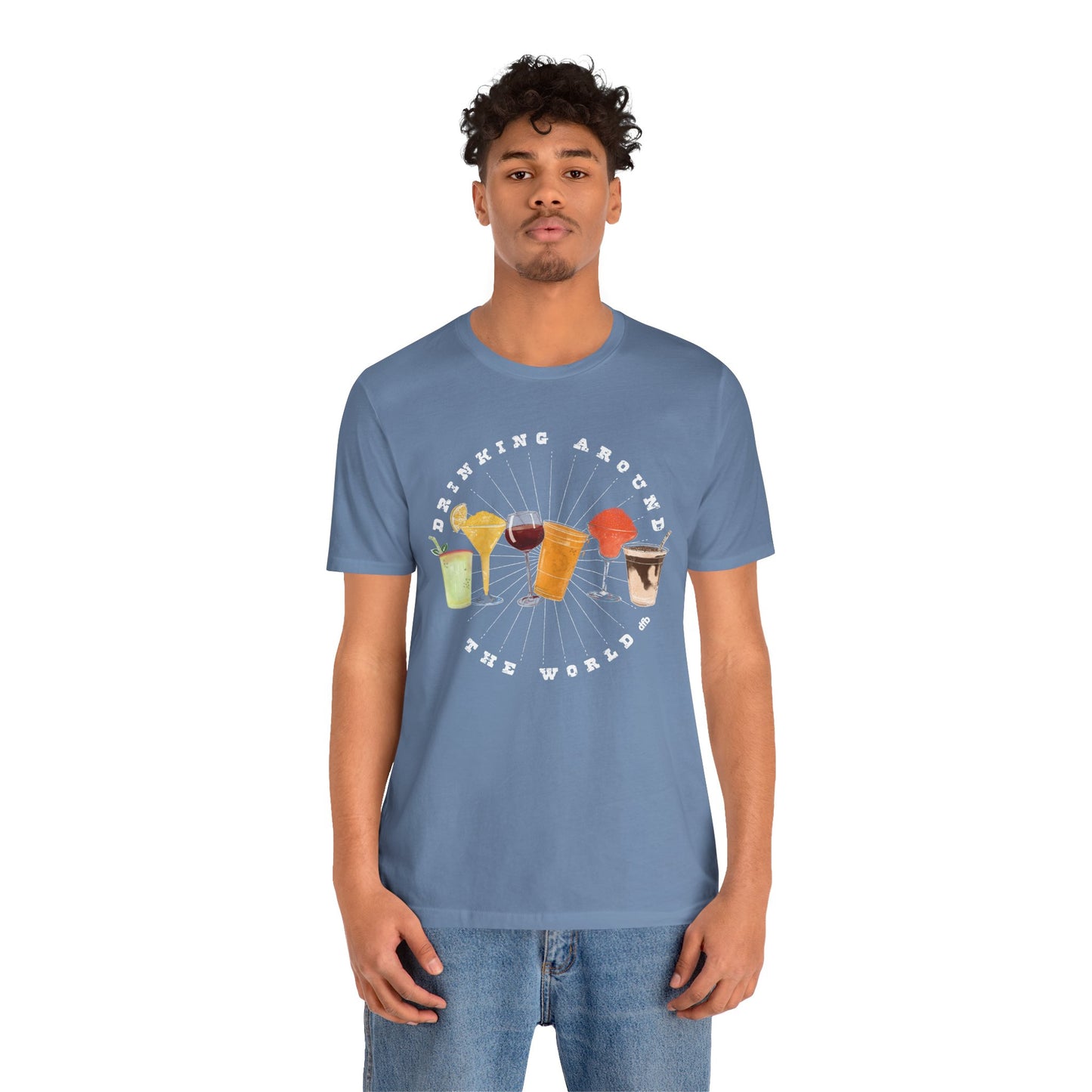 Drinking Around the World - Adult Tee Shirt