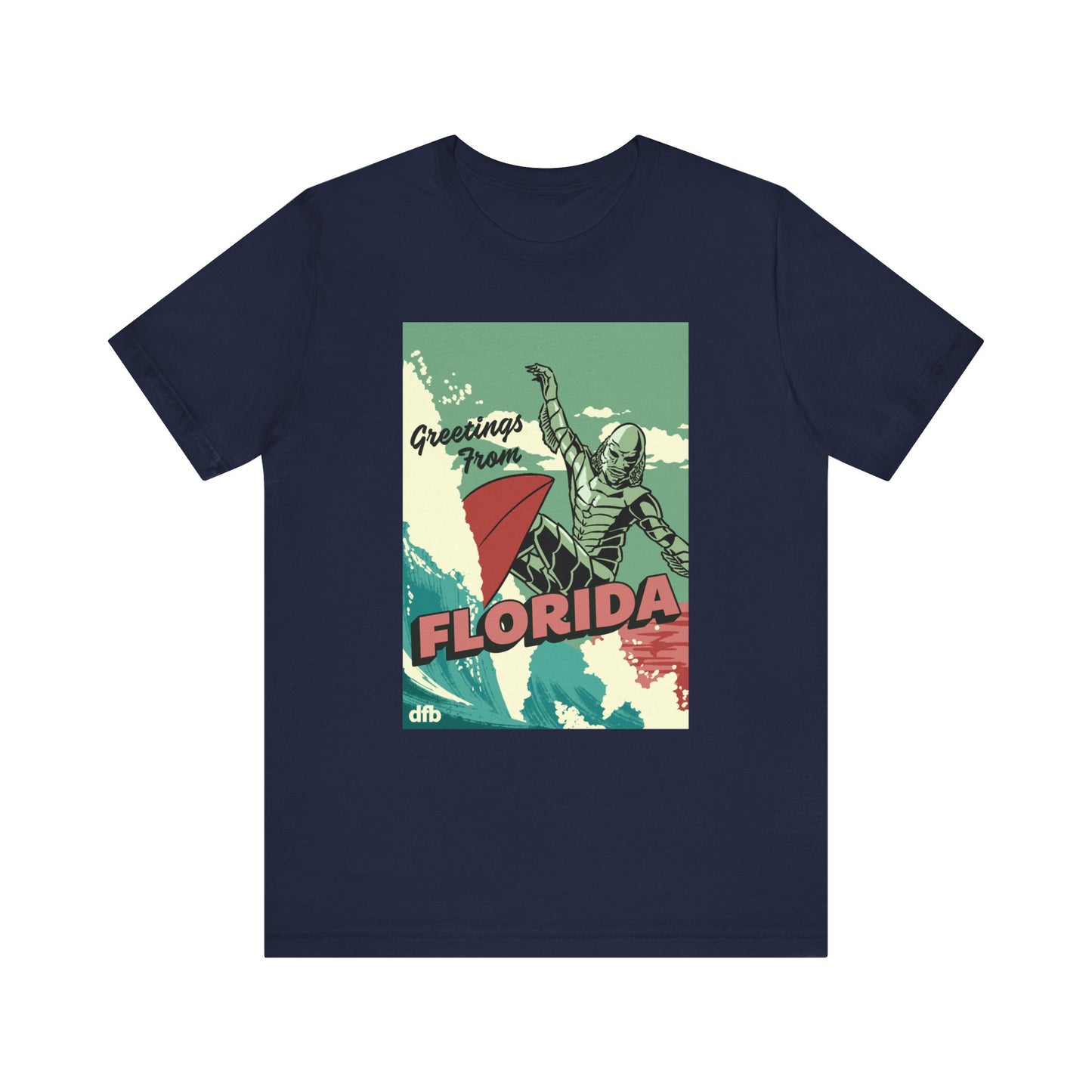 Monsters on Vacation - Adult Tee Shirt