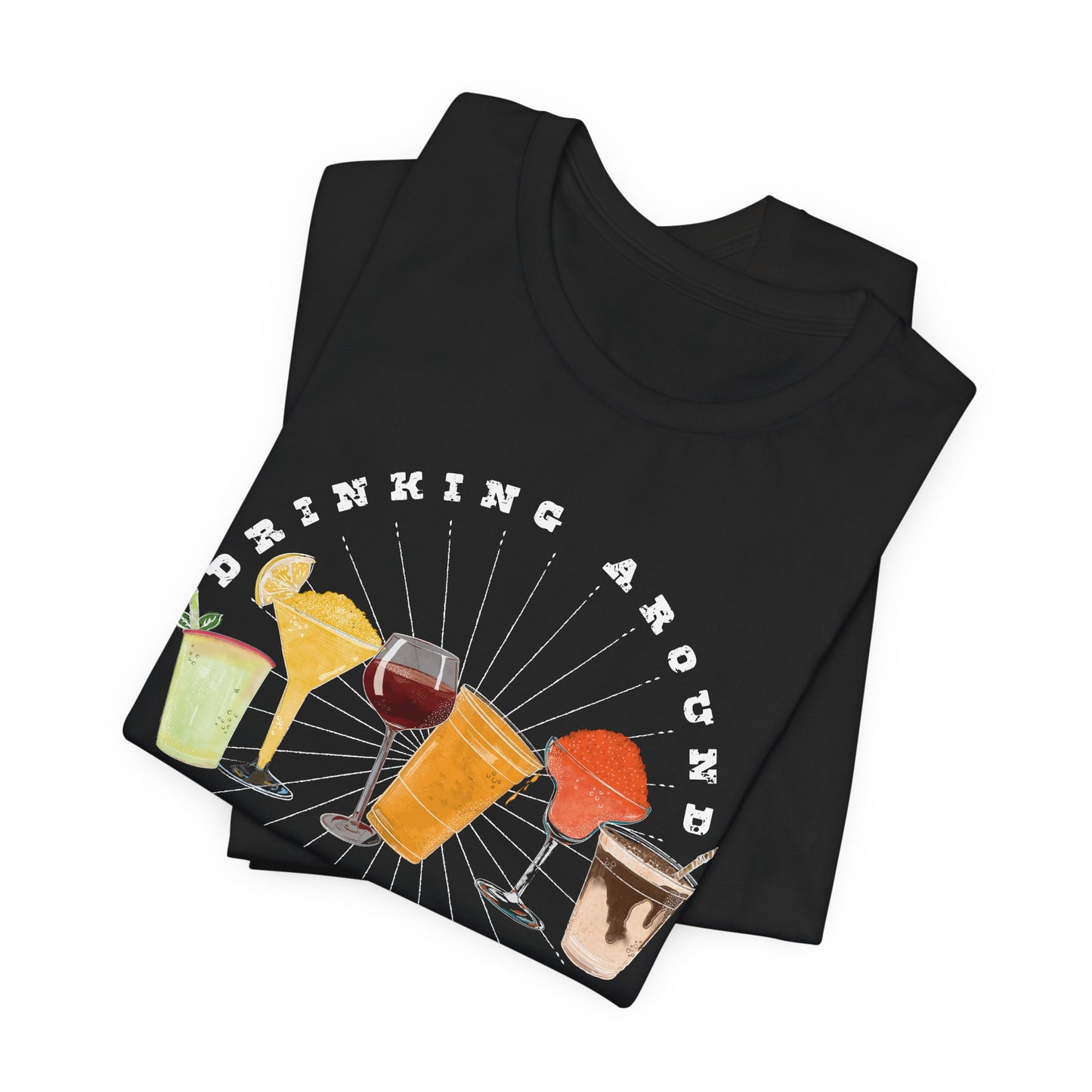Drinking Around the World - Adult Tee Shirt
