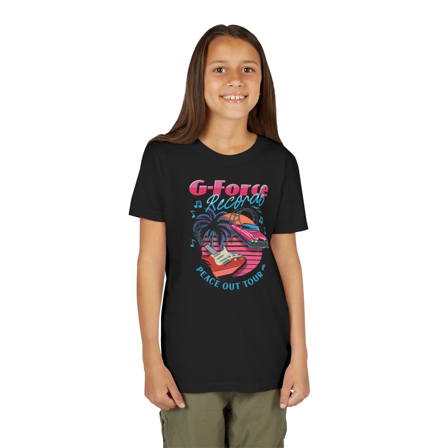 Peace Out Tour - Kid's Short Sleeve Tee Shirt