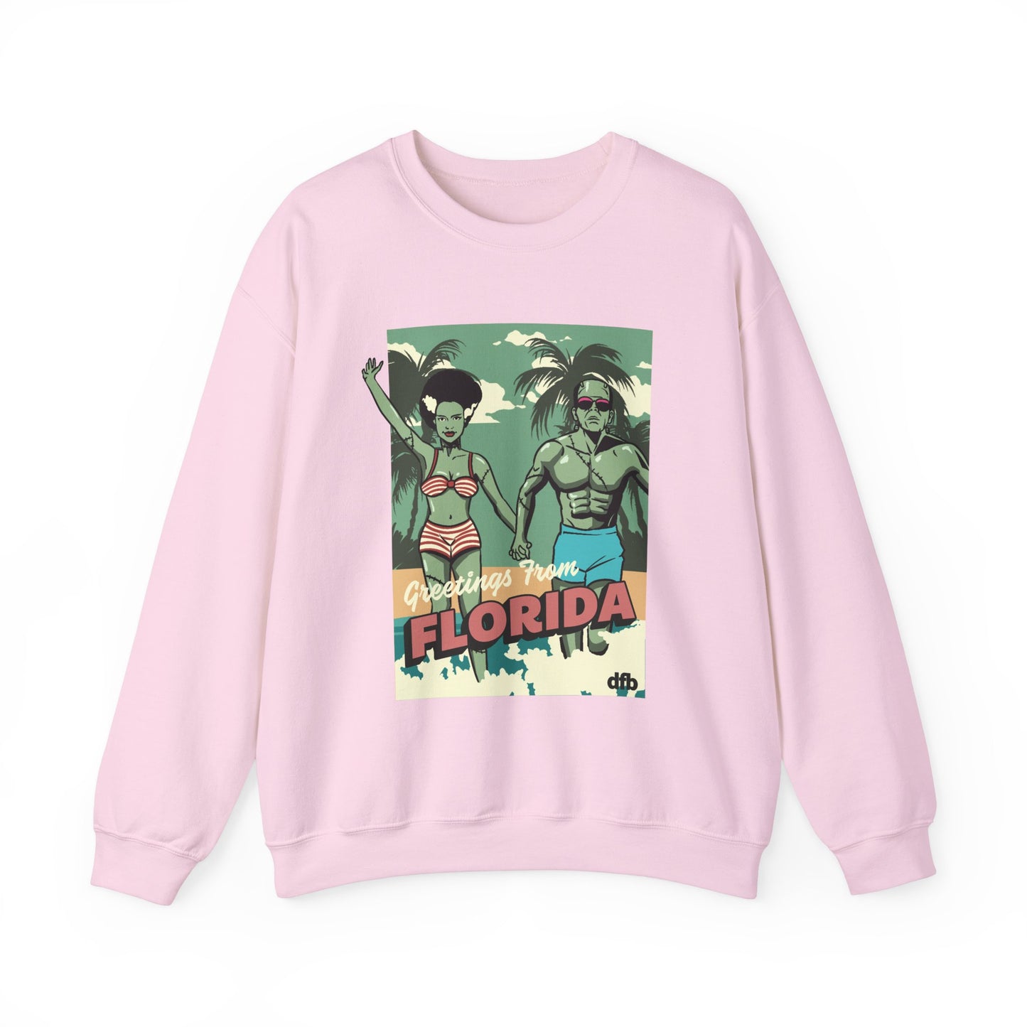 Monsters on Vacation - Adult Sweatshirt