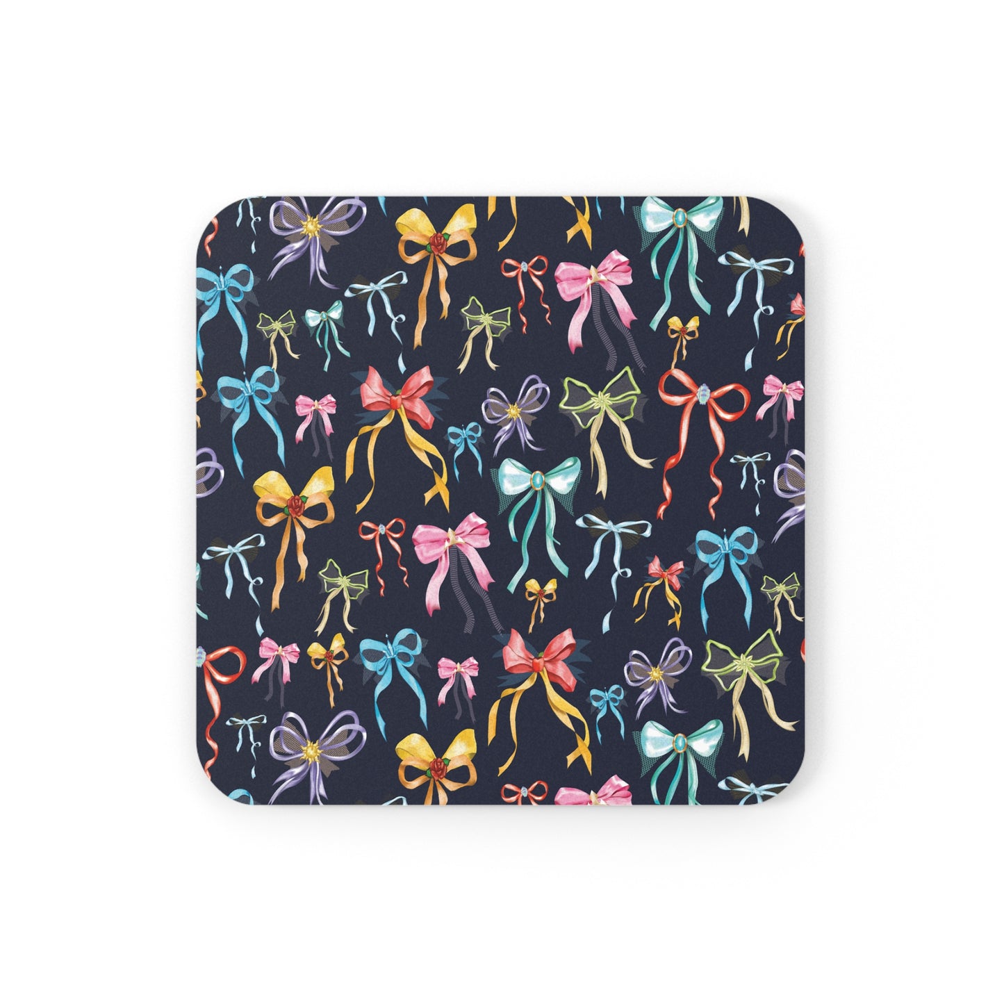 Bibbidi Bobbidi Bow - Cork Back Coaster