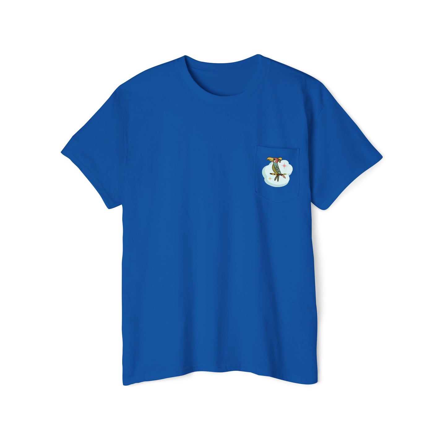 Every Cloud Has a Silver Lining - Front & Back - Unisex Heavy Cotton Pocket Tee