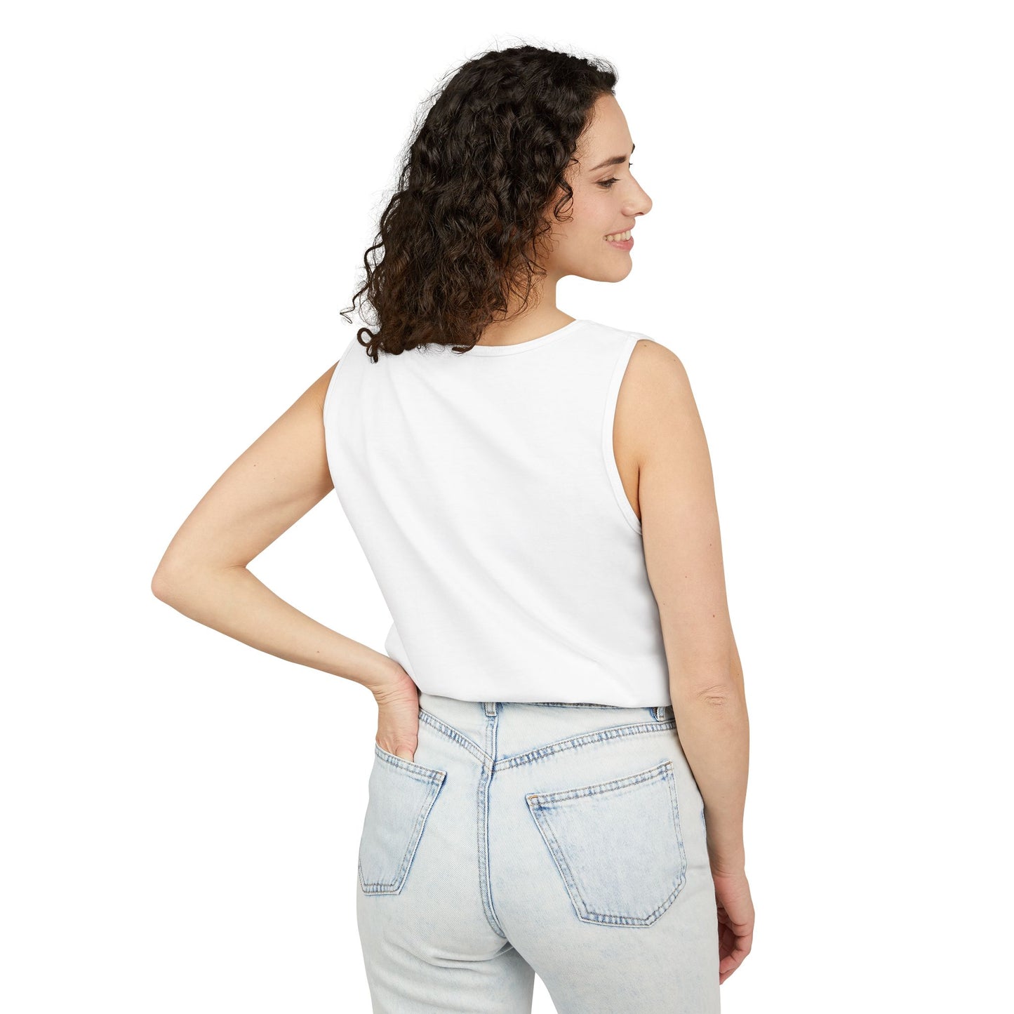 Welcome to my World Food & Wine Festival - Unisex Garment-Dyed Tank Top