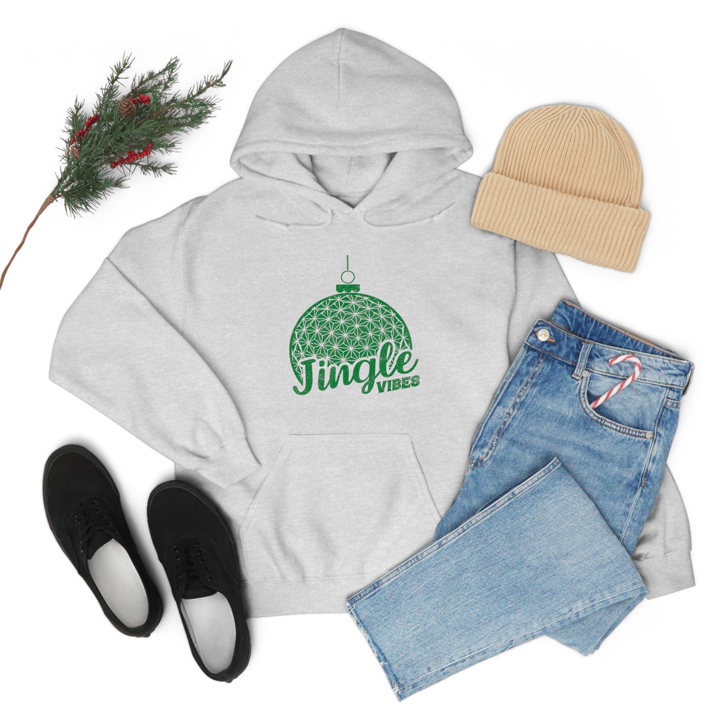 Jingle Vibes - Adult Hoodie Sweatshirt