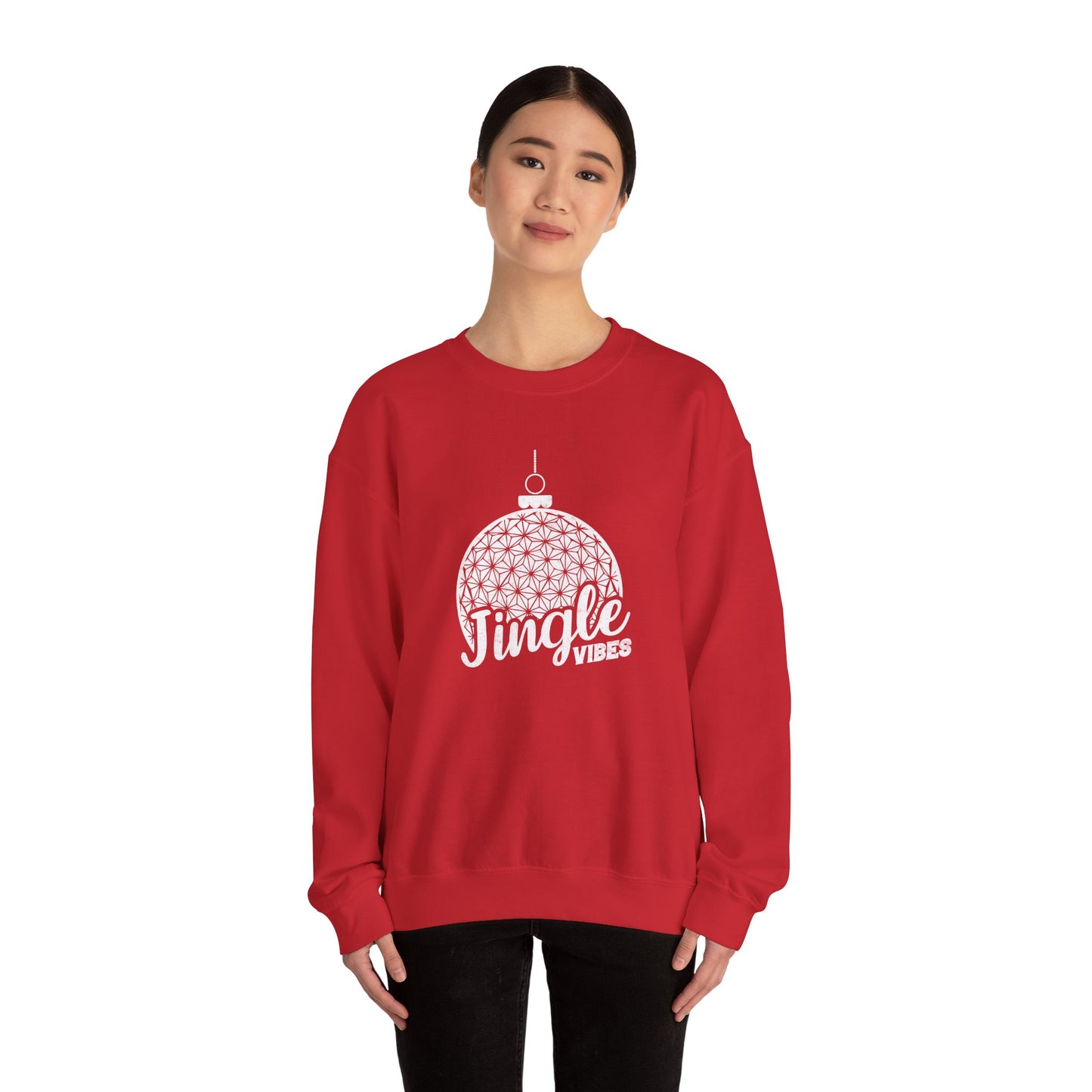 Jingle Vibes - Adult Crewneck Sweatshirt