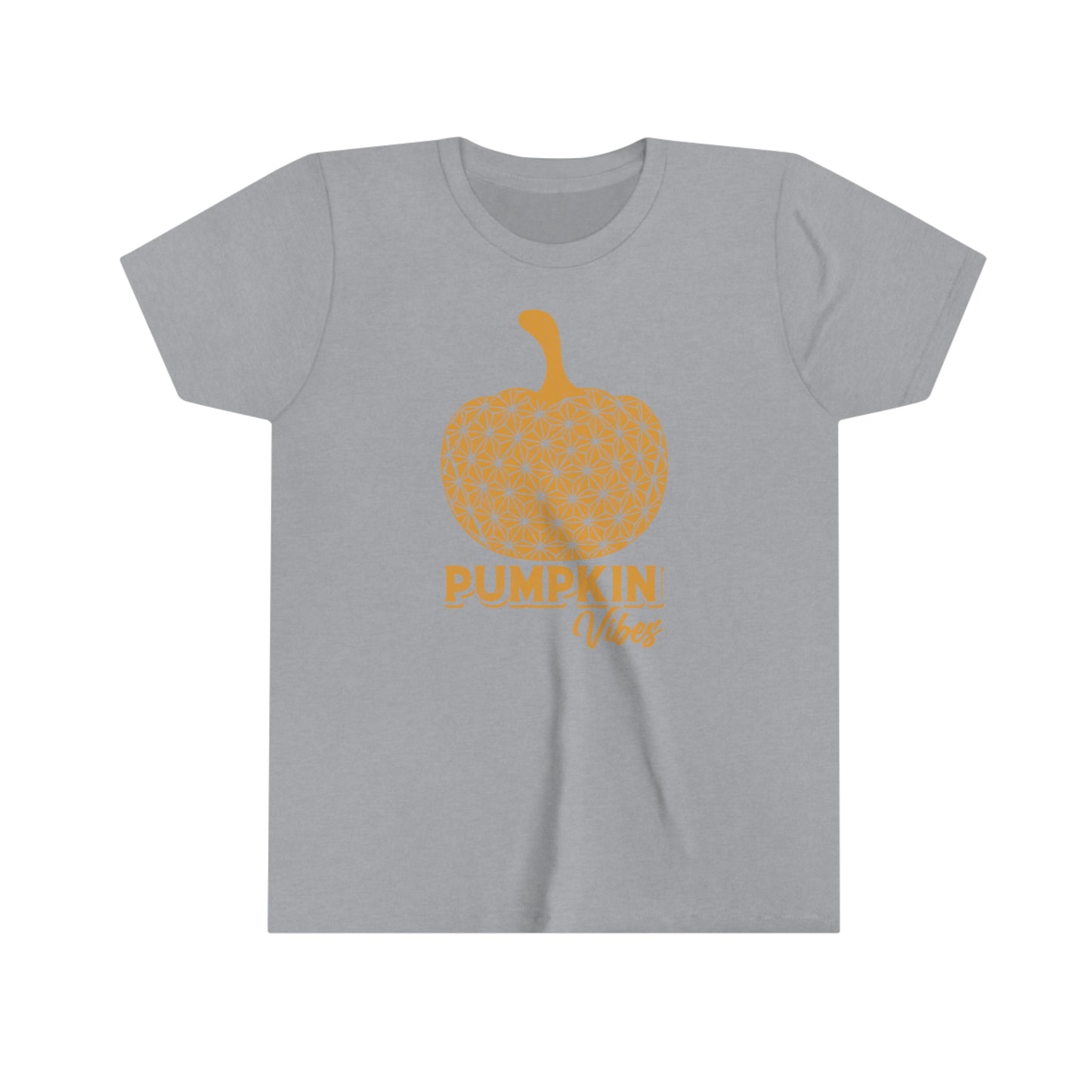 Pumpkin Vibes EPCOT Spaceship Earth Youth Short Sleeve Tee Shirt