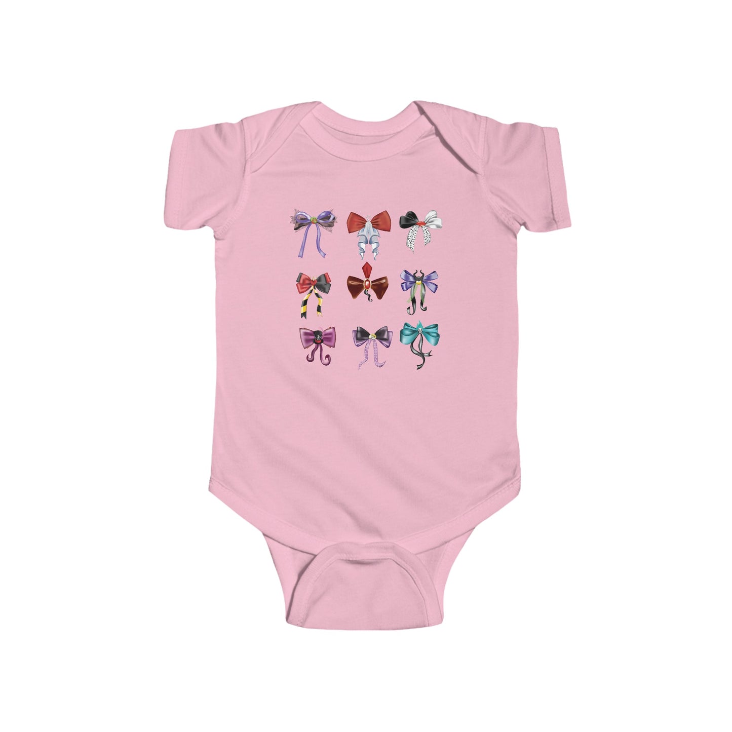 Bad to the Bow - Villains Bows - Baby Onesie