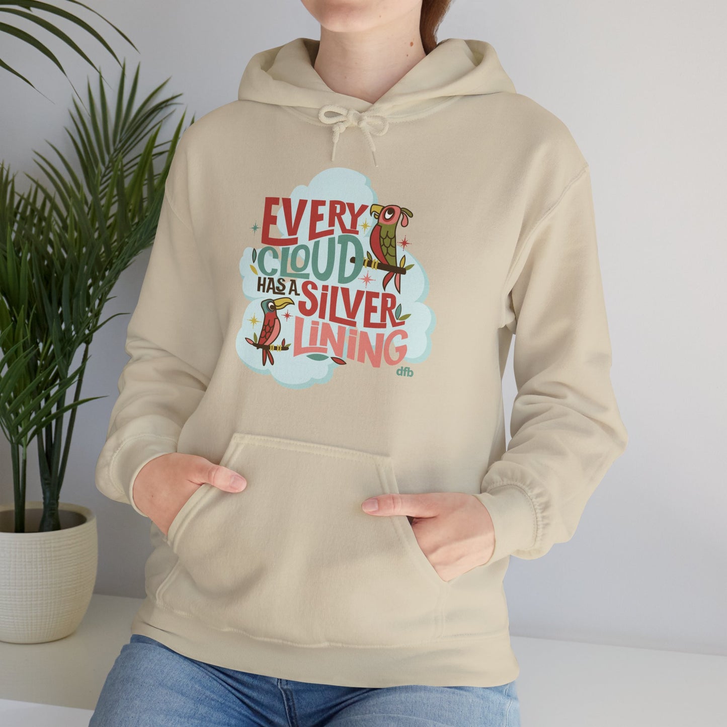 Every Cloud Has a Silver Lining - Adult Hoodie Sweatshirt