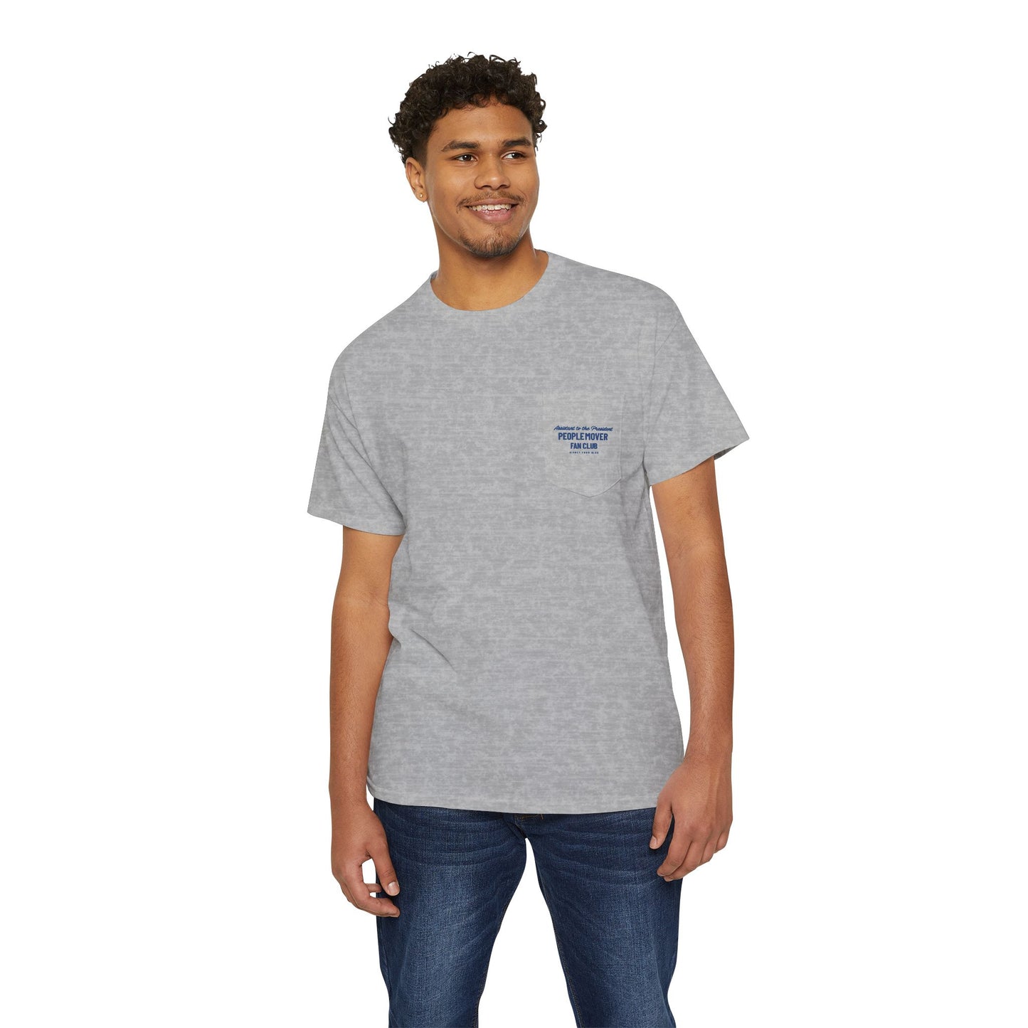 Peoplemover Fan Club - Unisex Heavy Cotton Pocket Tee