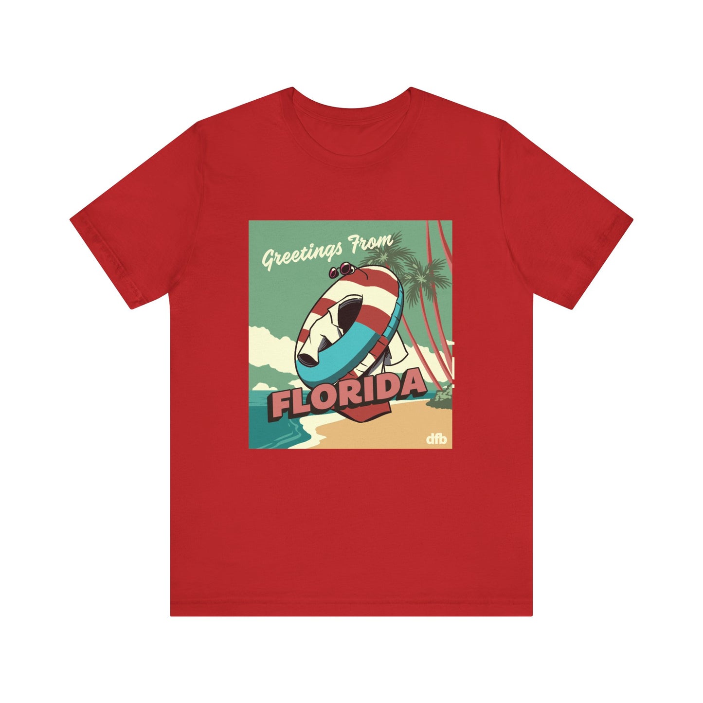 Monsters on Vacation - Adult Tee Shirt