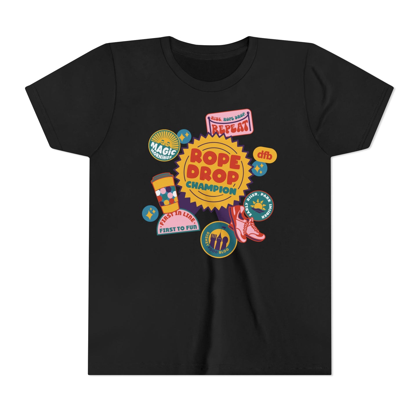 Rope Drop Champion - Kid's Short Sleeve Tee Shirt