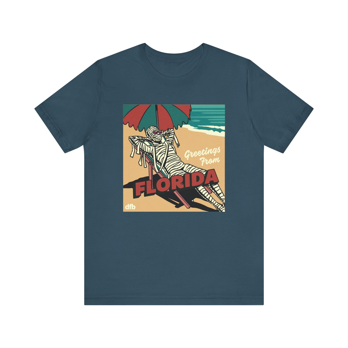 Monsters on Vacation - Adult Tee Shirt