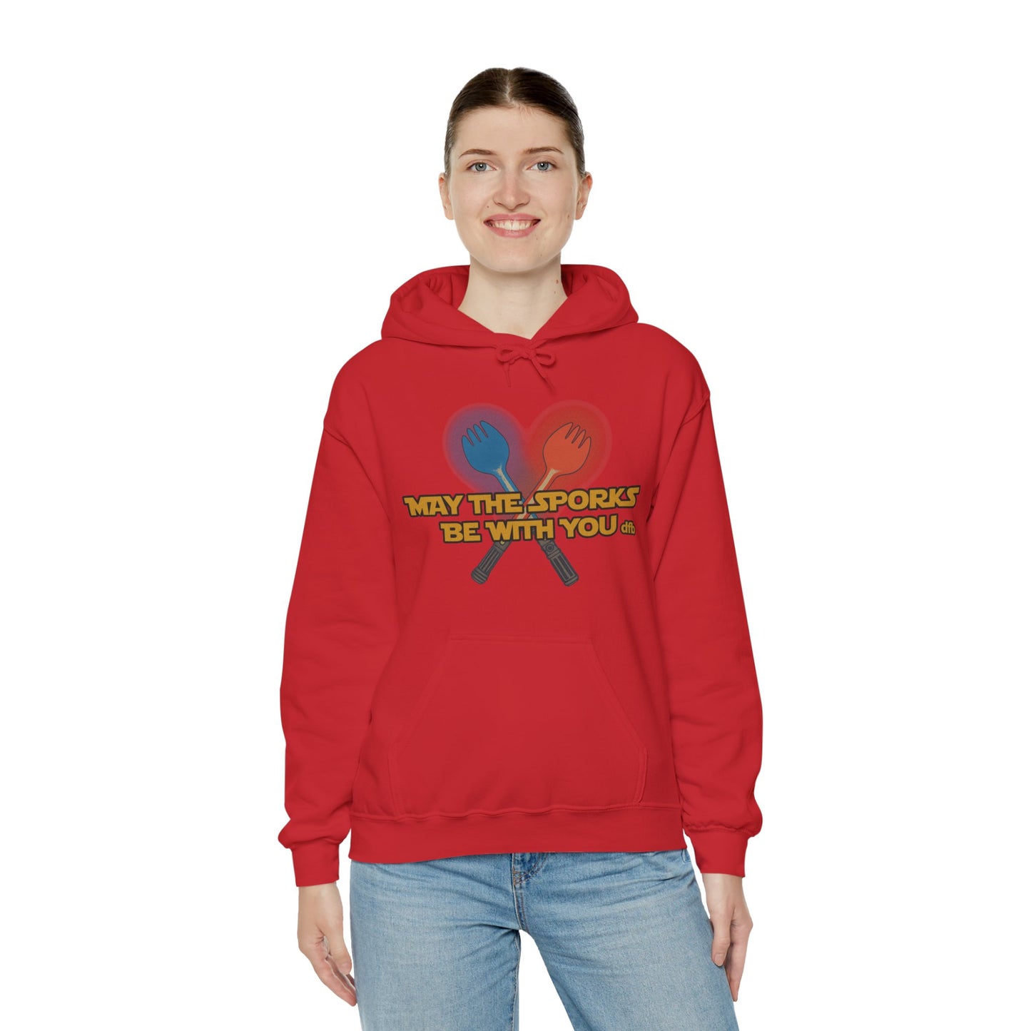 May the Sporks Be With You - Adult Hoodie Sweatshirt