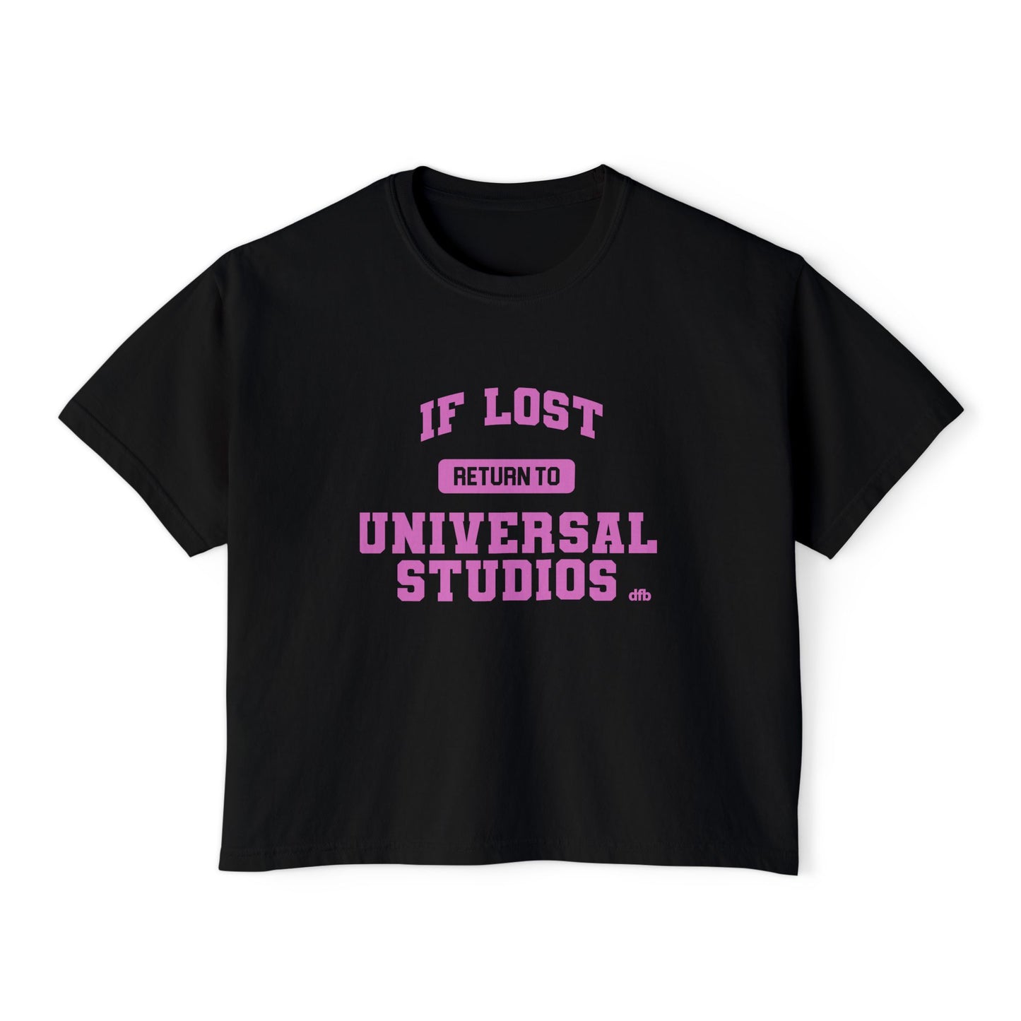 If Lost, Return to the Parks - Women's Boxy Tee