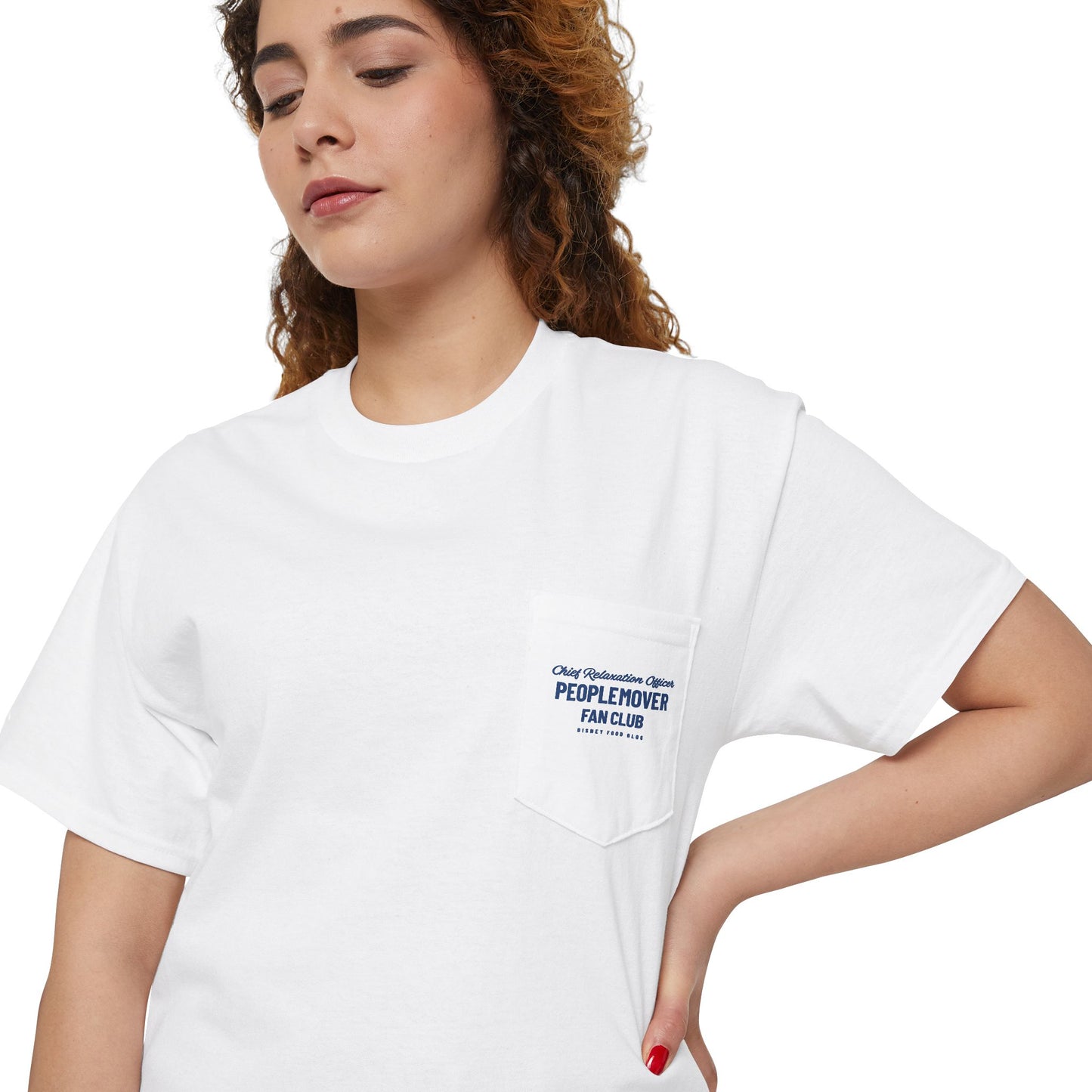 Peoplemover Fan Club - Unisex Heavy Cotton Pocket Tee