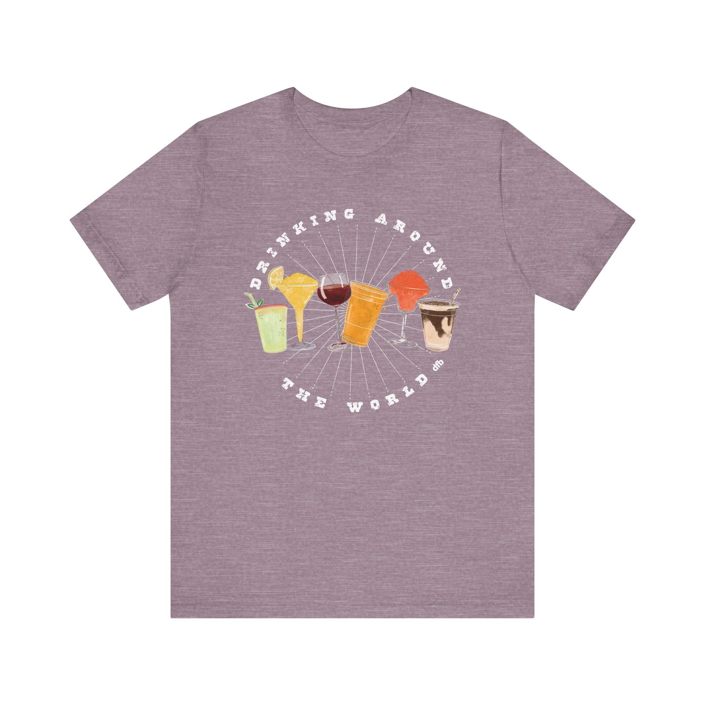 Drinking Around the World - Adult Tee Shirt