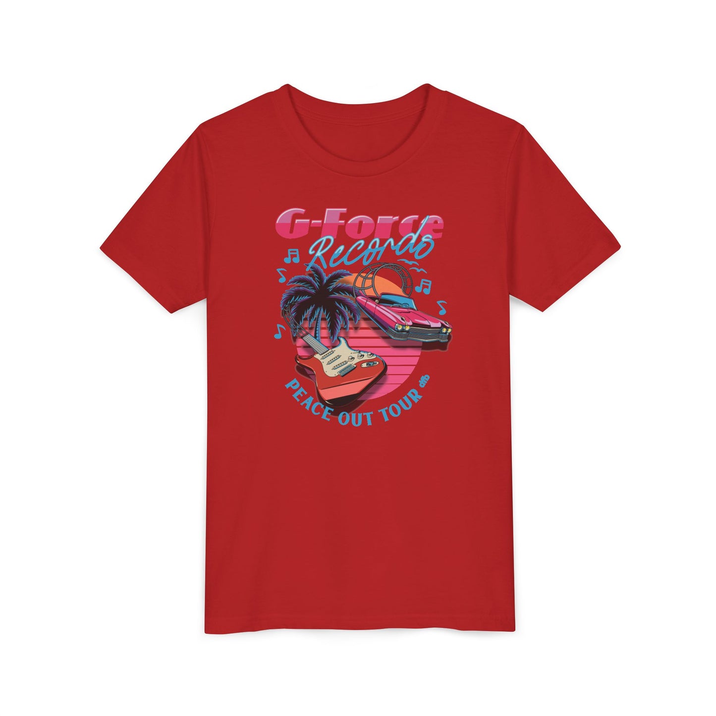 Peace Out Tour - Kid's Short Sleeve Tee Shirt
