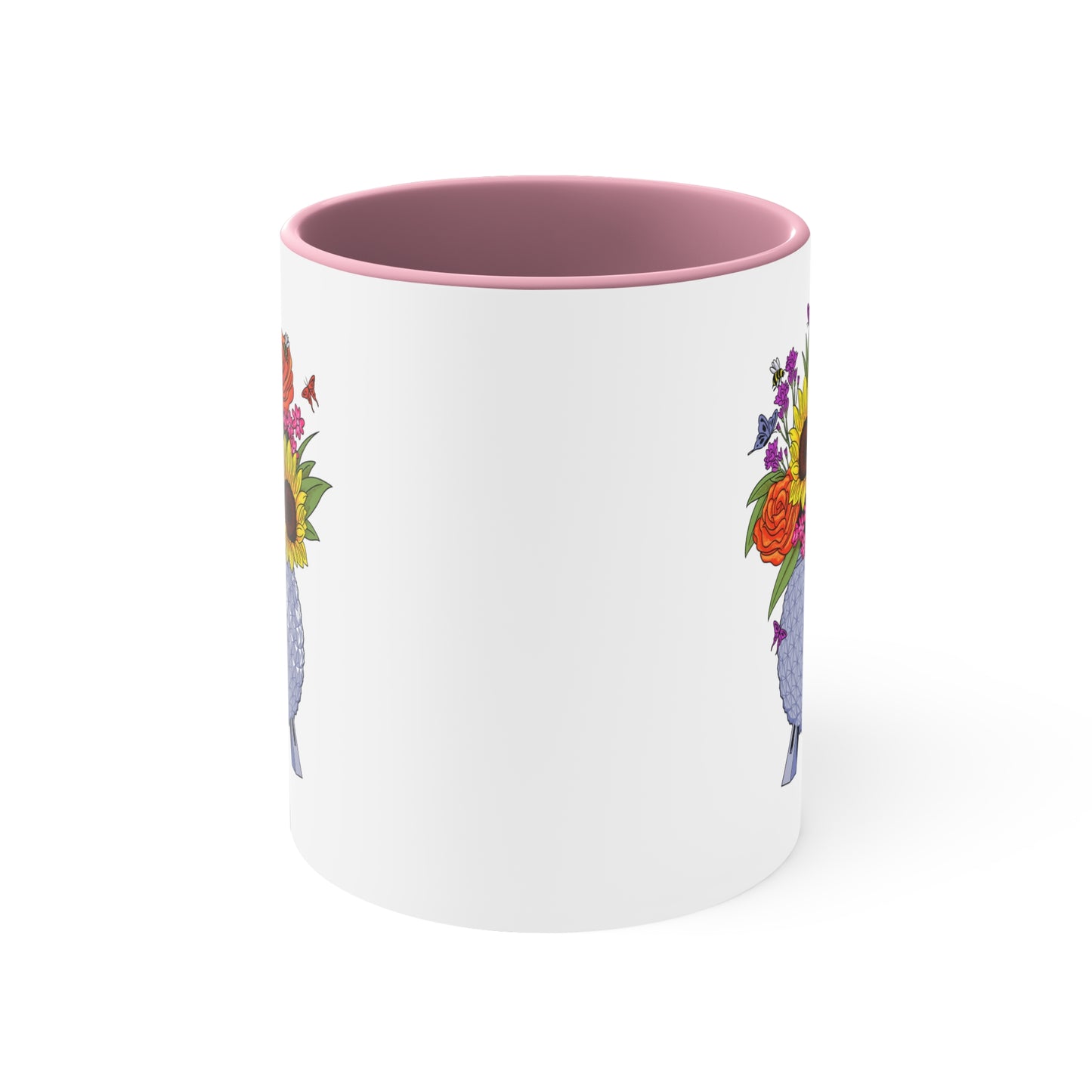 EPCOT Flowers Accent Coffee Mug, 11oz