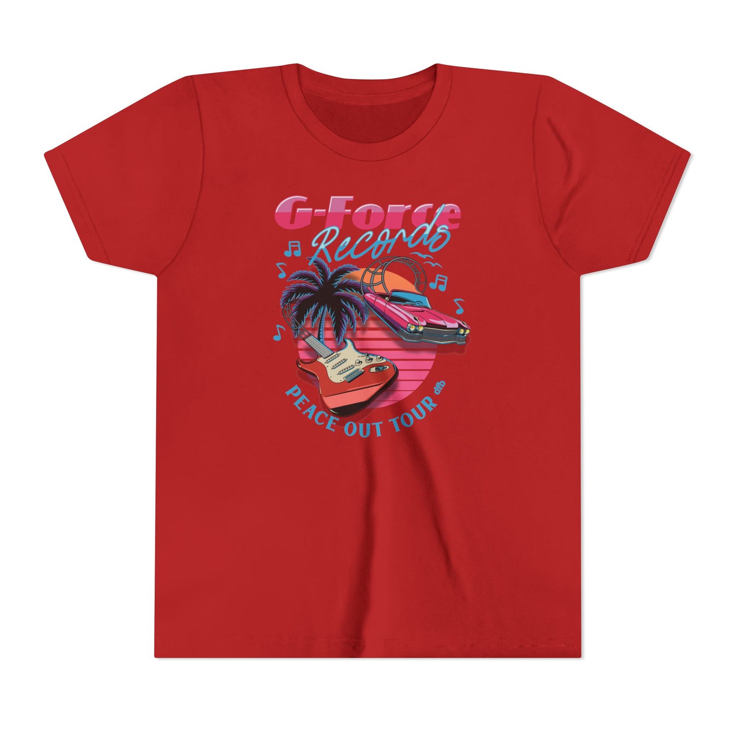 Peace Out Tour - Kid's Short Sleeve Tee Shirt