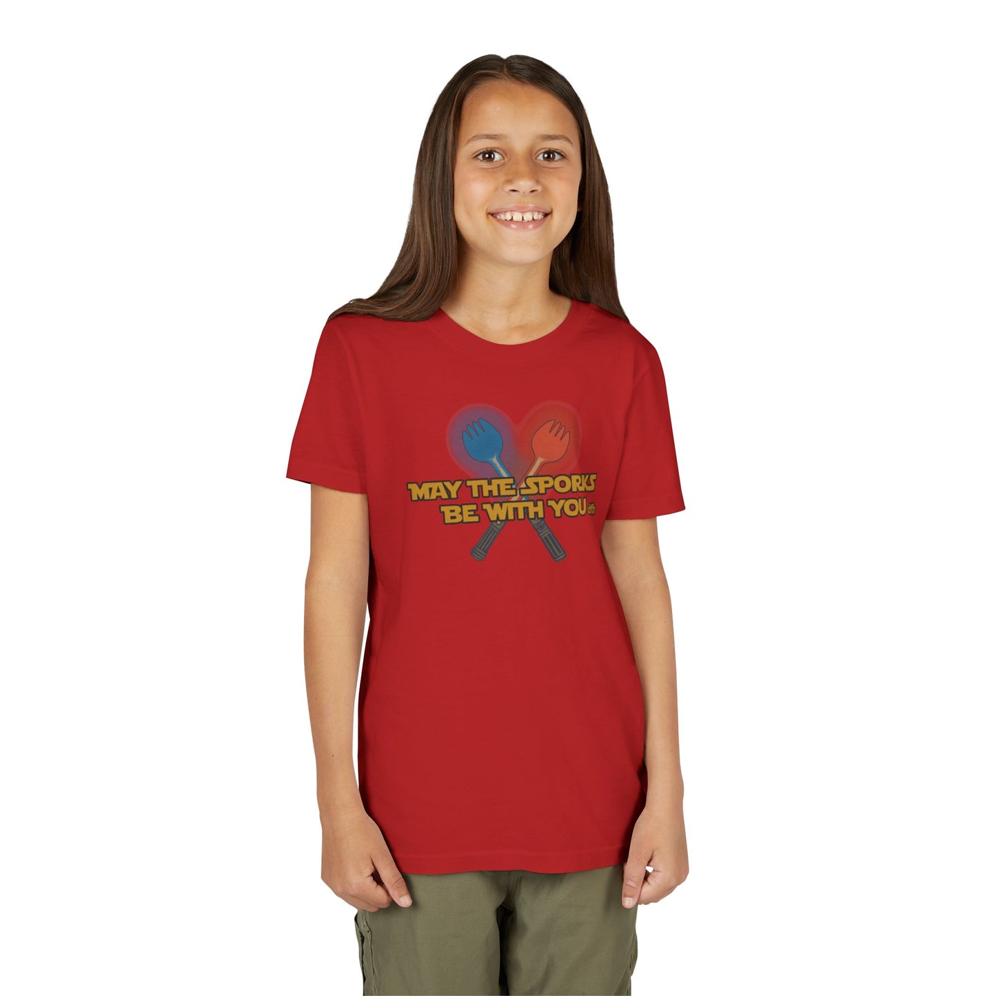 May the Sporks Be With You - Kid's Short Sleeve Tee Shirt