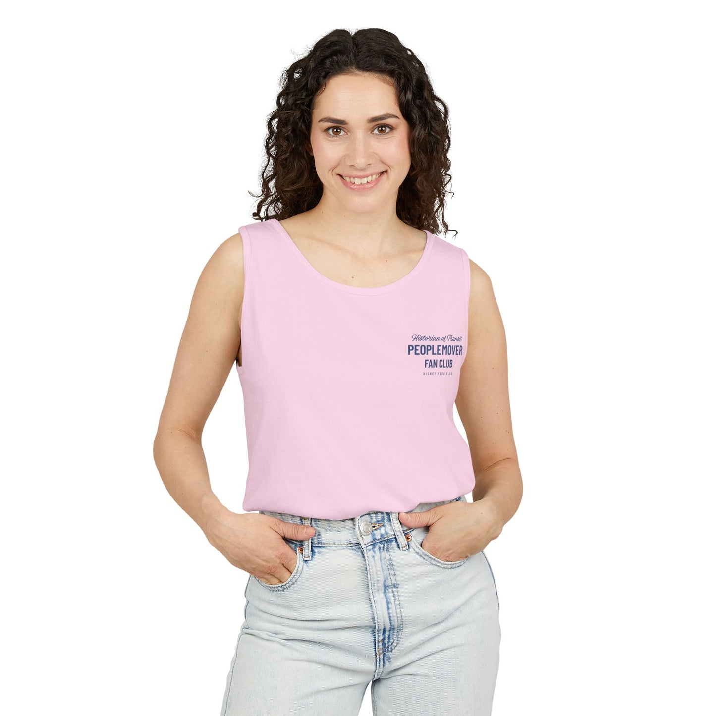Peoplemover Fan Club - Unisex Garment-Dyed Tank Top