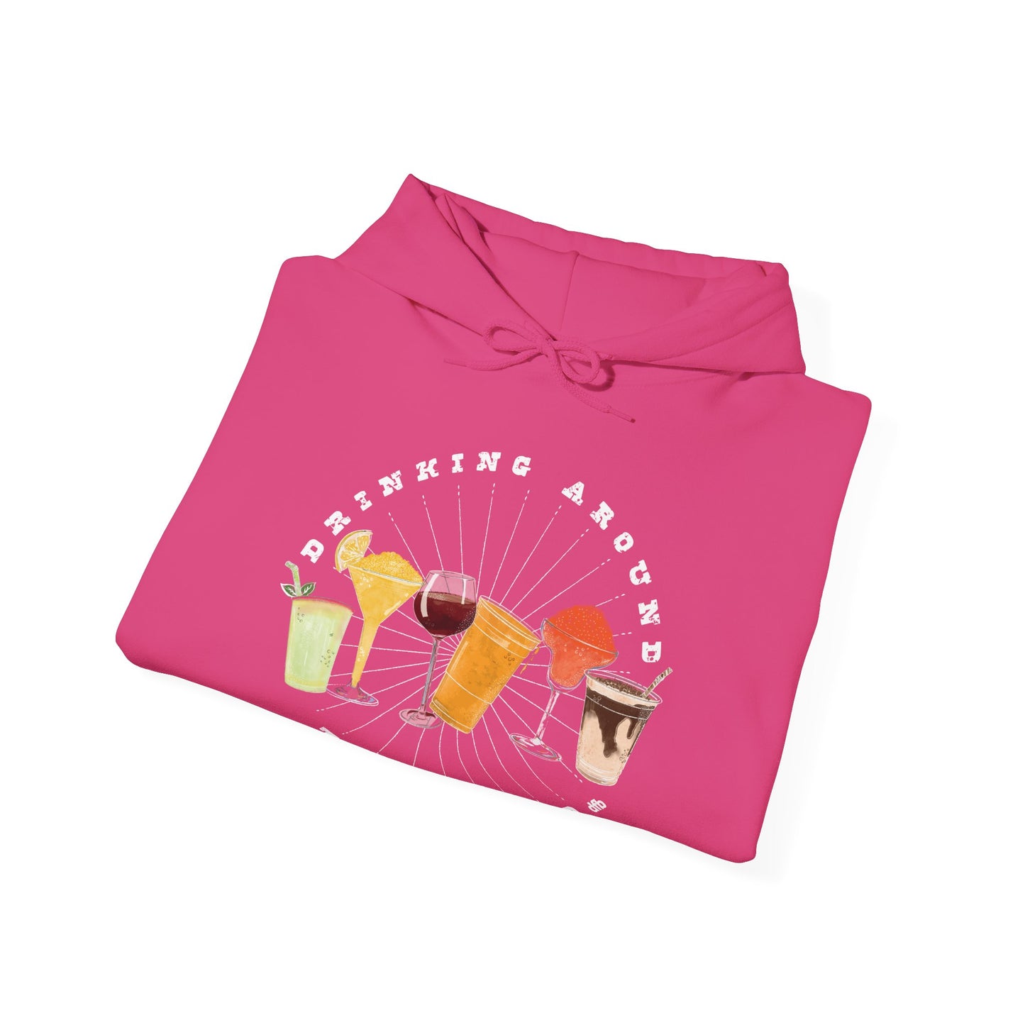 Drinking Around the World - Adult Hoodie Sweatshirt