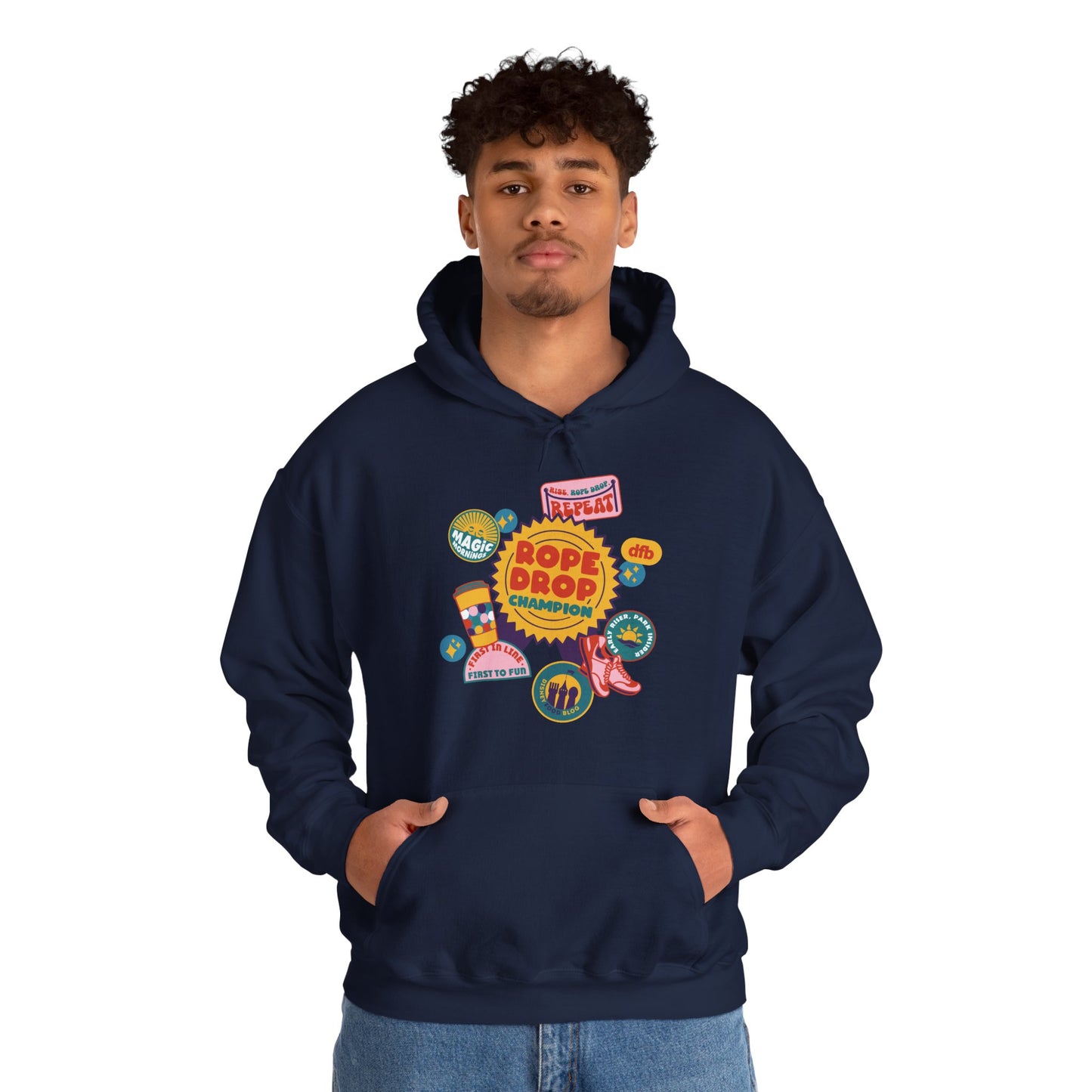 Rope Drop Champion - Adult Hoodie Sweatshirt