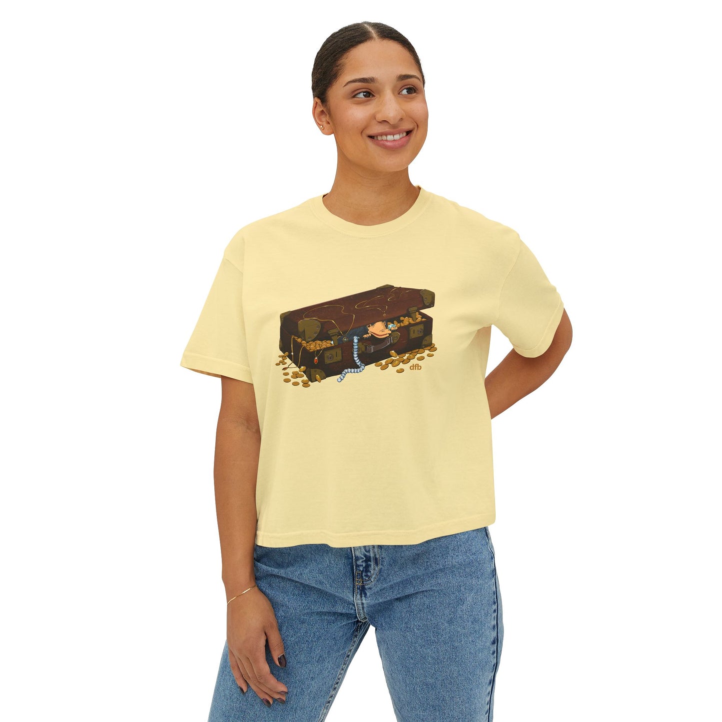 Niffler in a Suitcase - Women's Boxy Tee