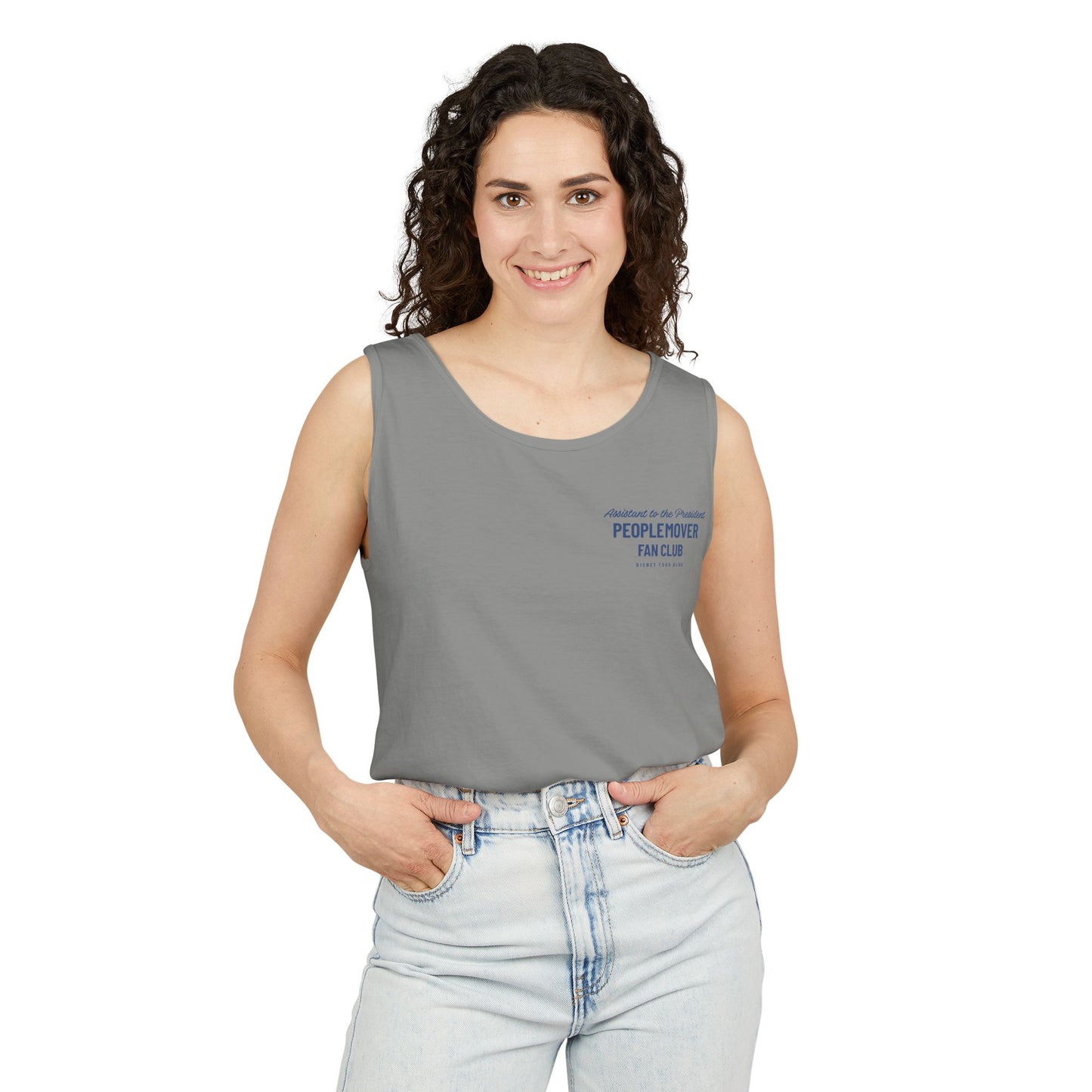 Peoplemover Fan Club - Unisex Garment-Dyed Tank Top