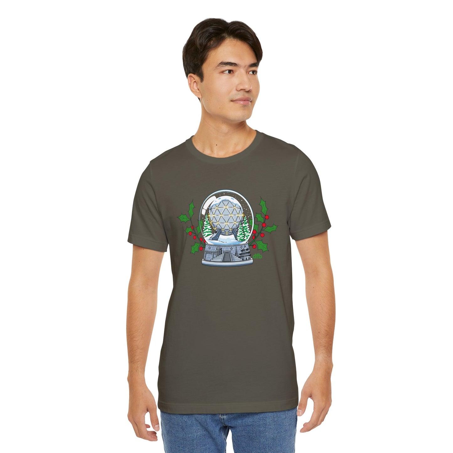EPCOT Snowglobes - Adult Tee Shirt
